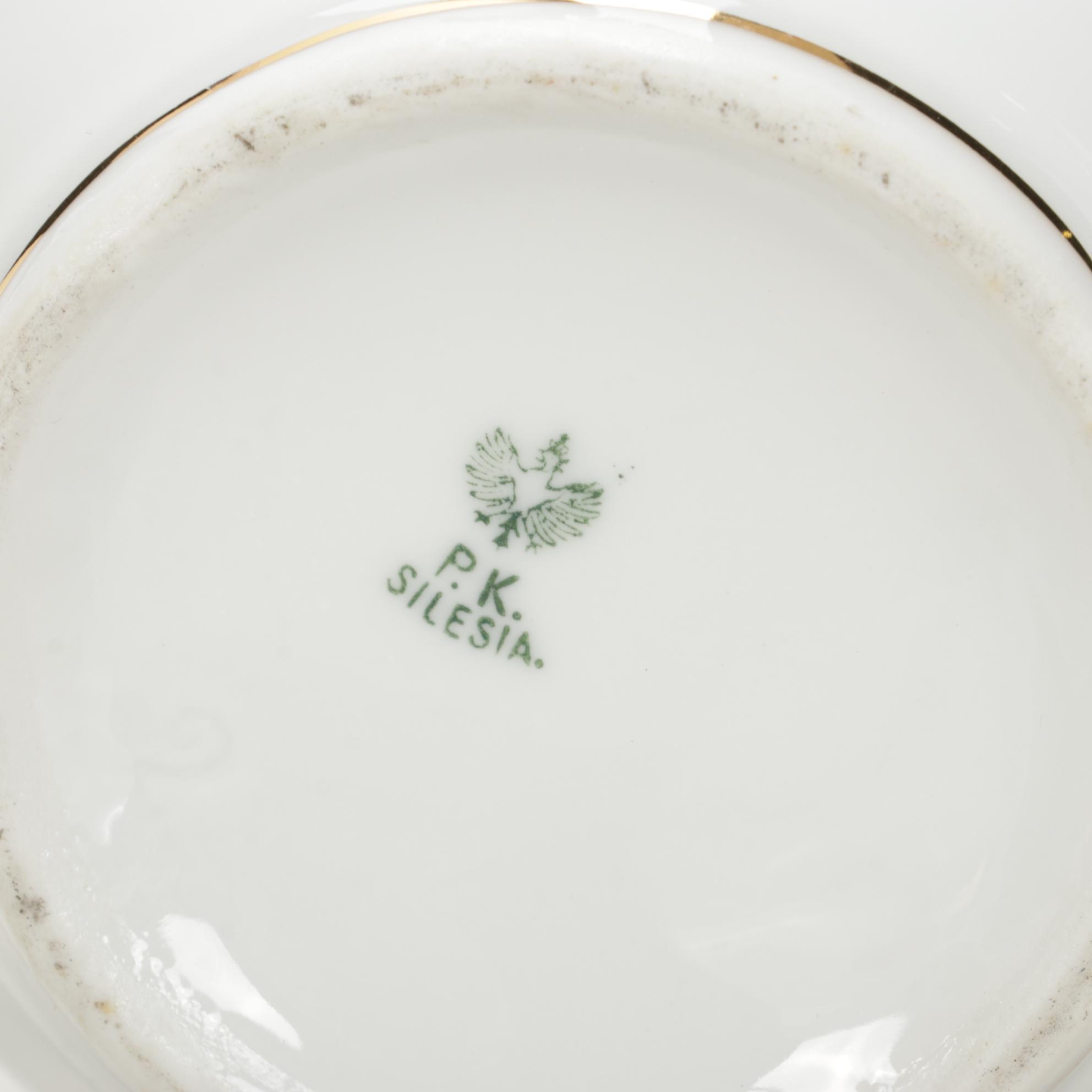 Lefton China, Anchor Hocking Glass, Scherzer Porcelain Tableware, Lamps, More