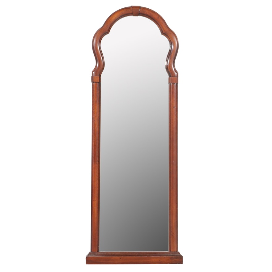 Butler Specialty Co. Queen Anne Style Mahogany Mirror, Late 20th Century