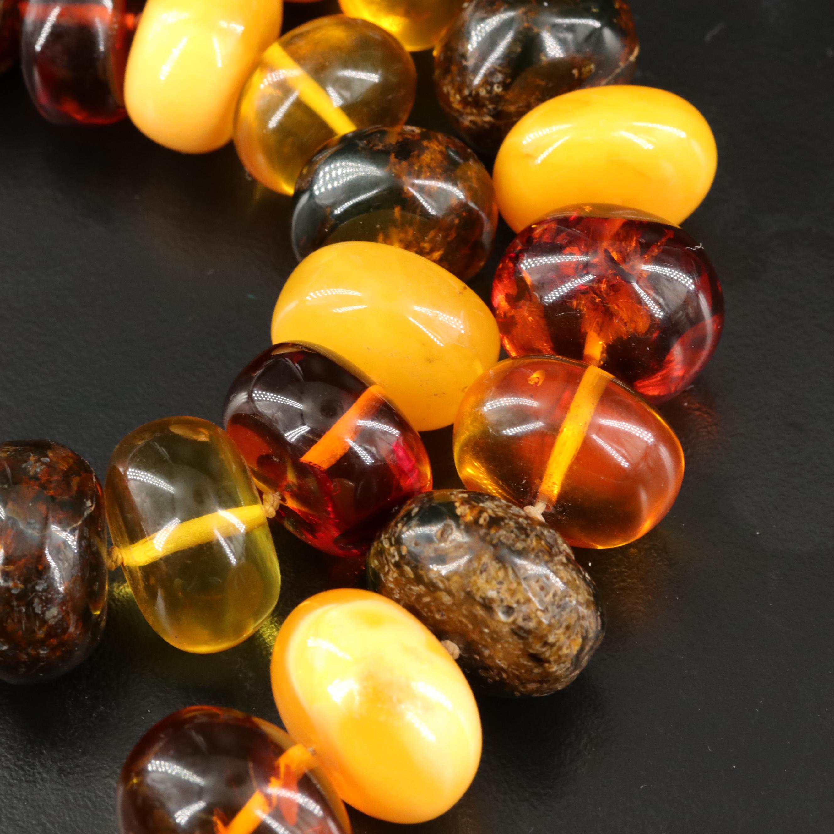Graduated Amber Necklace