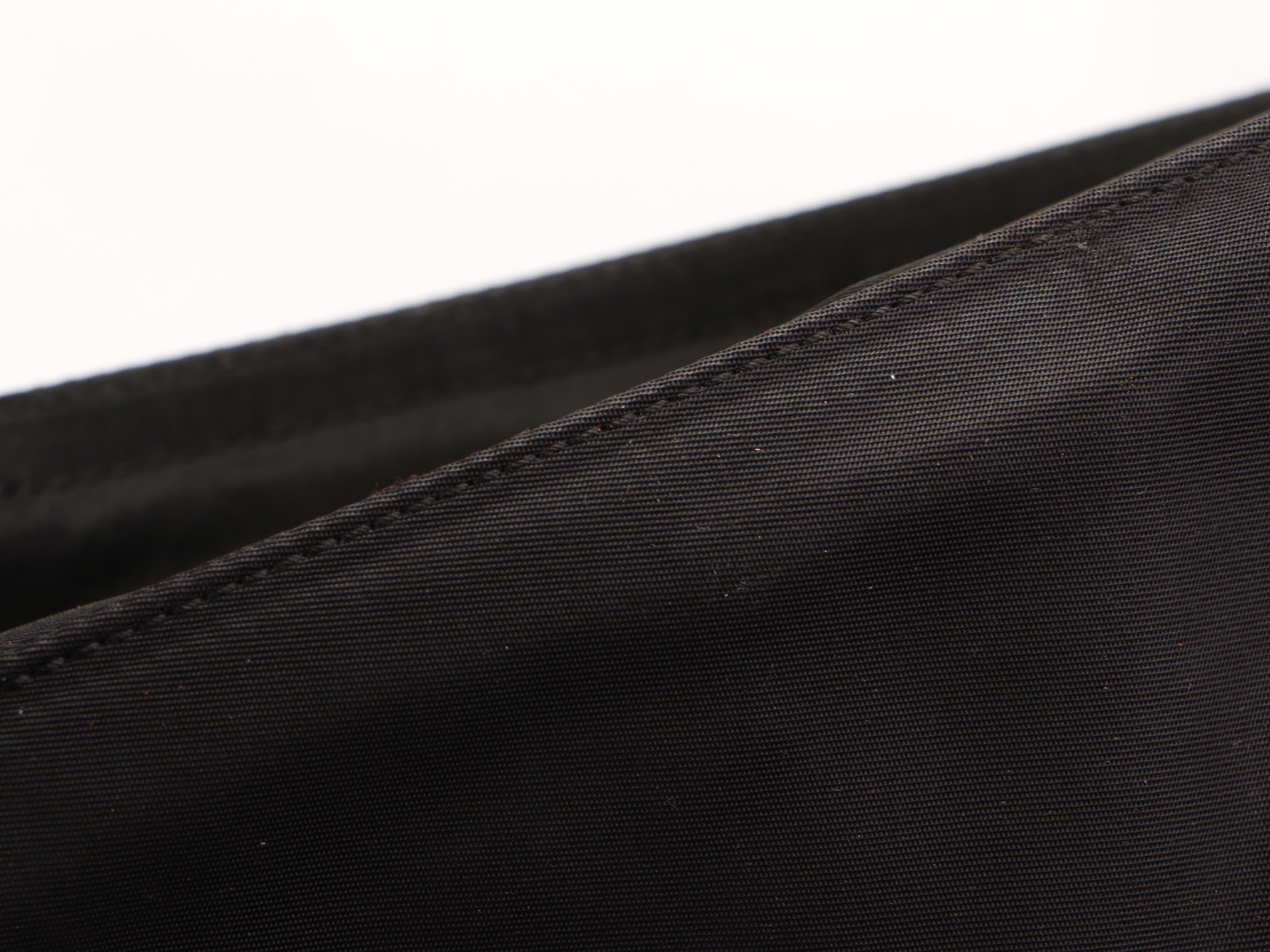 Prada Small Shopper Tote Bag in Black Nylon Tessuto