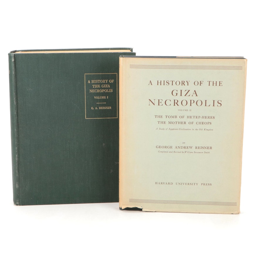 "A History of the Giza Necropolis" by George Andrew Reisner, Mid-20th Century