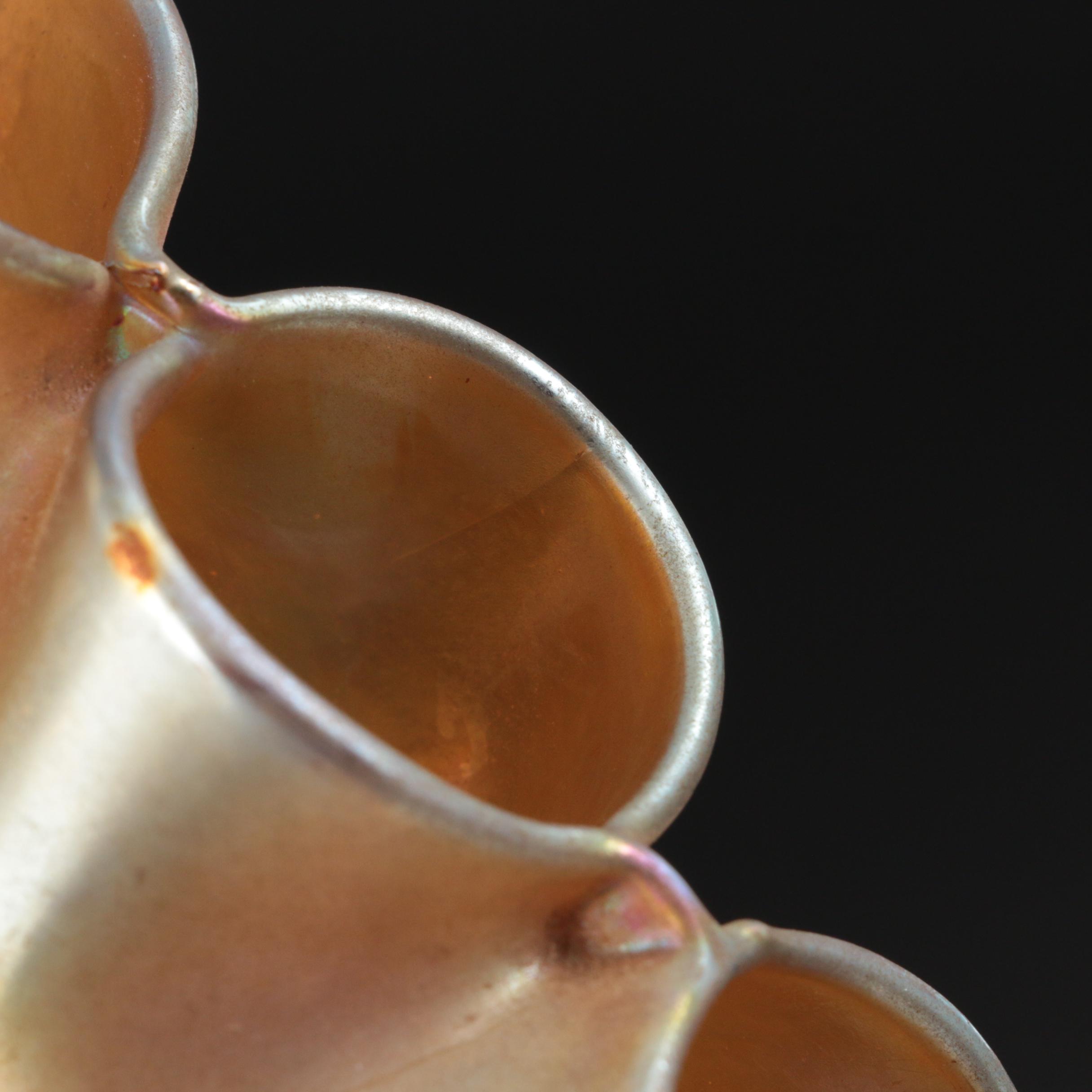 Louis Comfort Tiffany Favrile Art Glass Vase, Early 20th Century