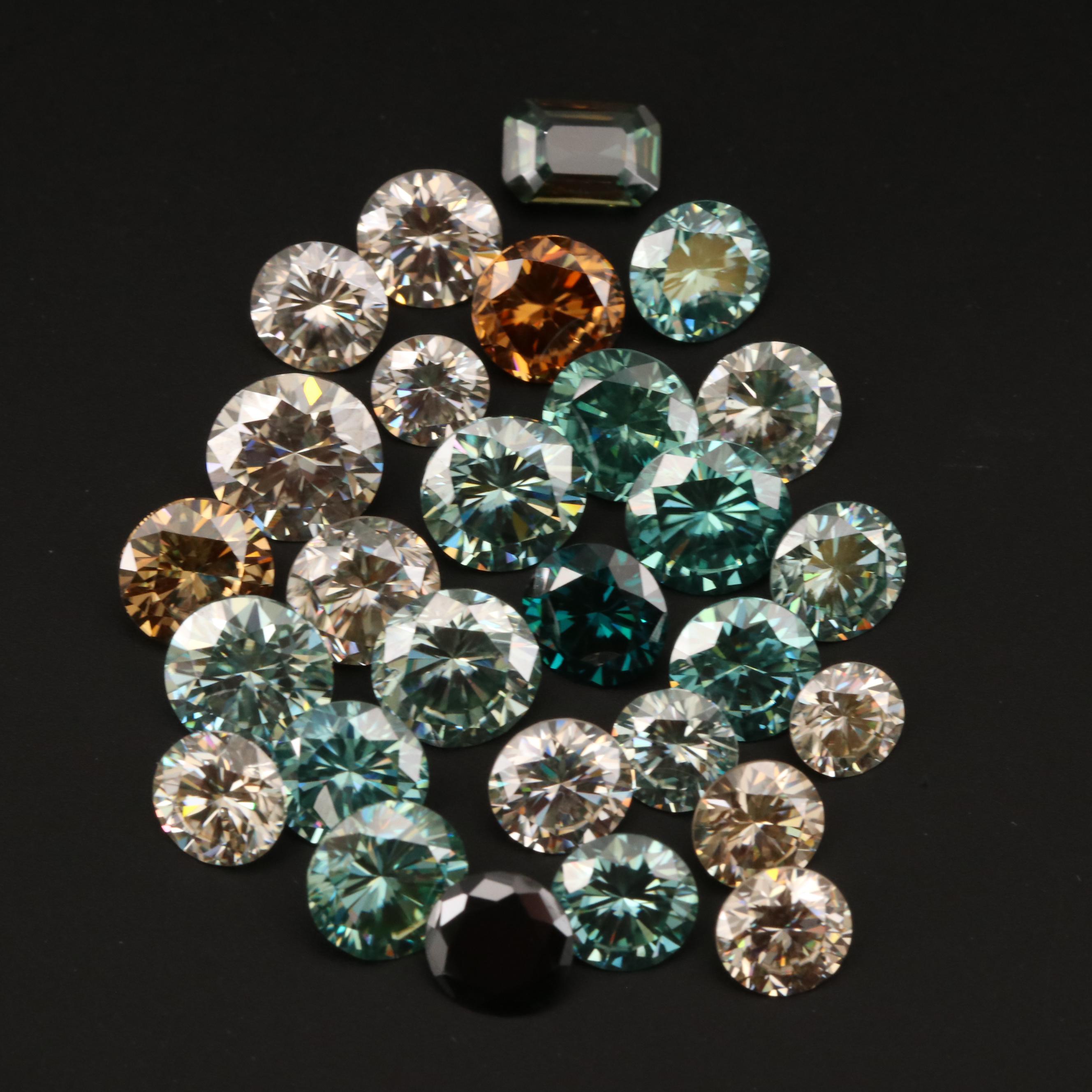 Loose Laboratory Grown Moissanites