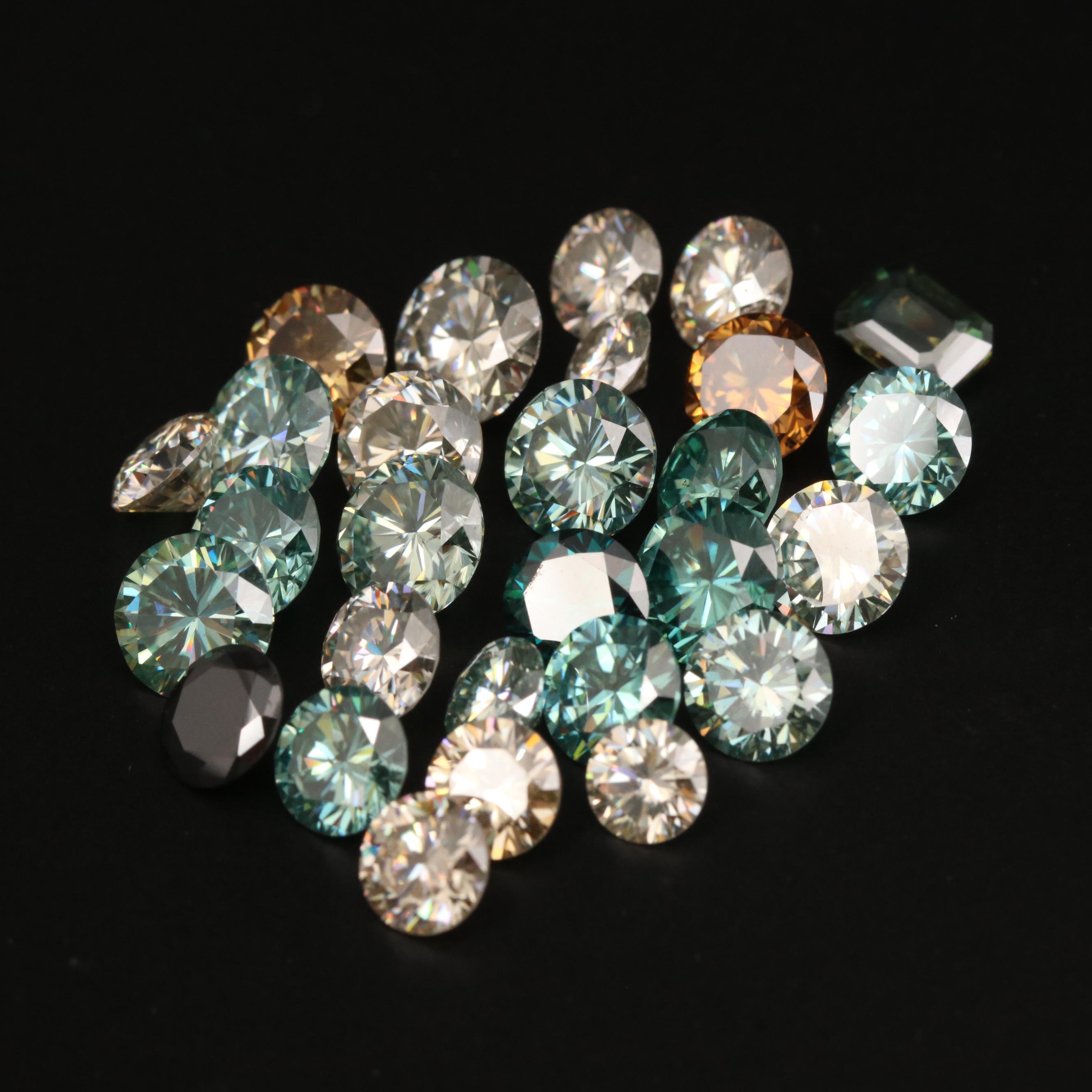 Loose Laboratory Grown Moissanites