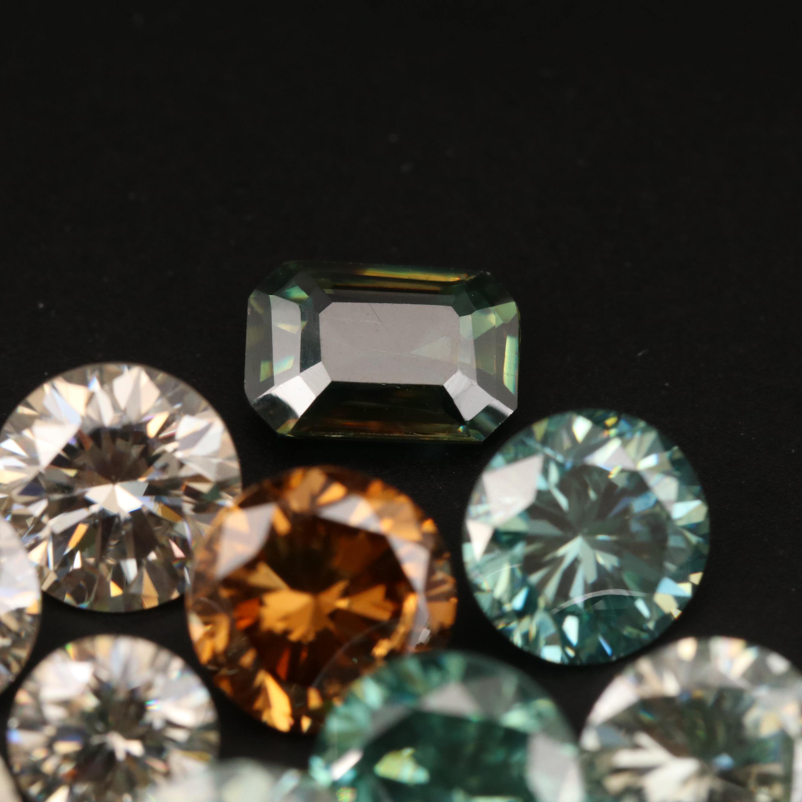 Loose Laboratory Grown Moissanites