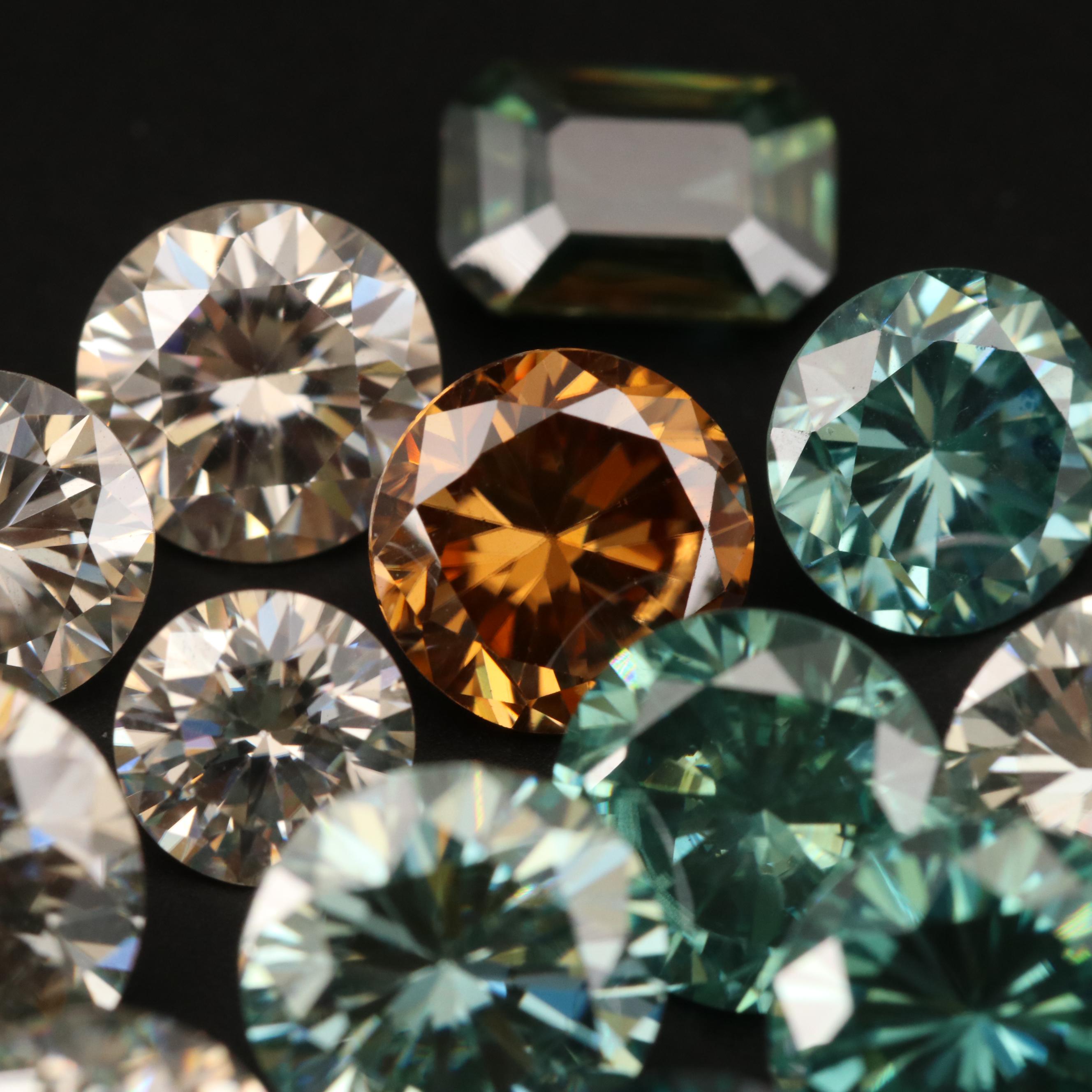 Loose Laboratory Grown Moissanites