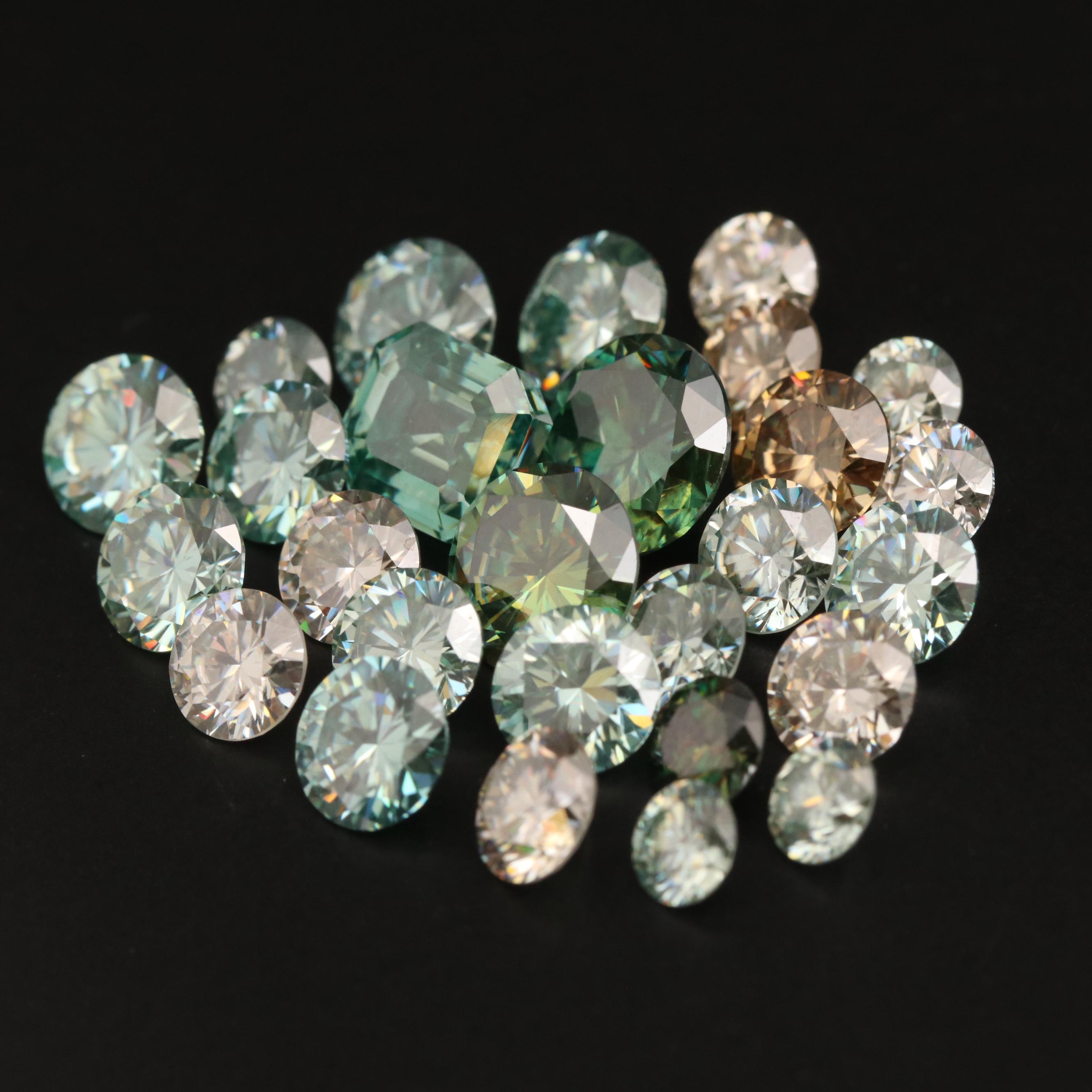 Loose Laboratory Grown Moissanites