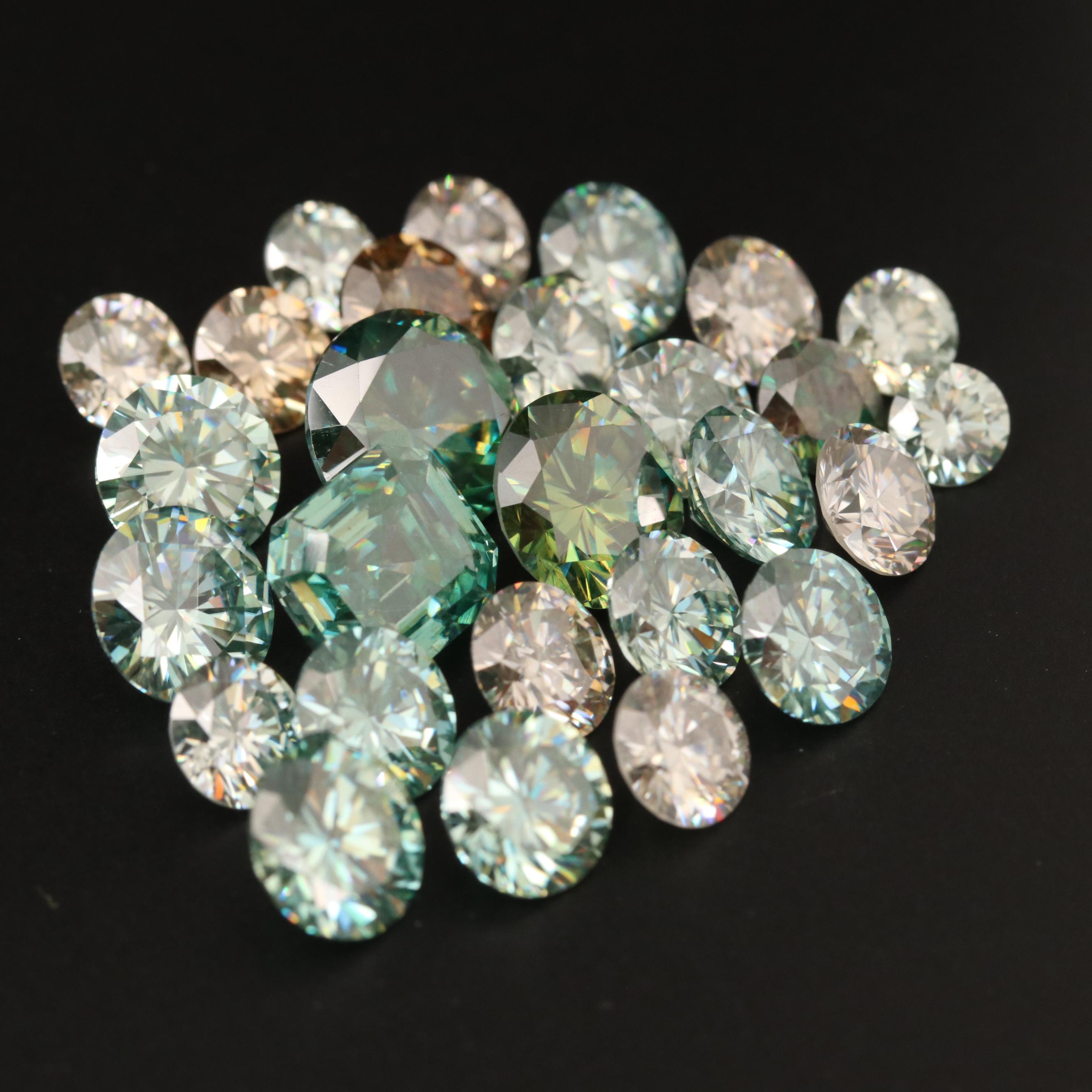 Loose Laboratory Grown Moissanites