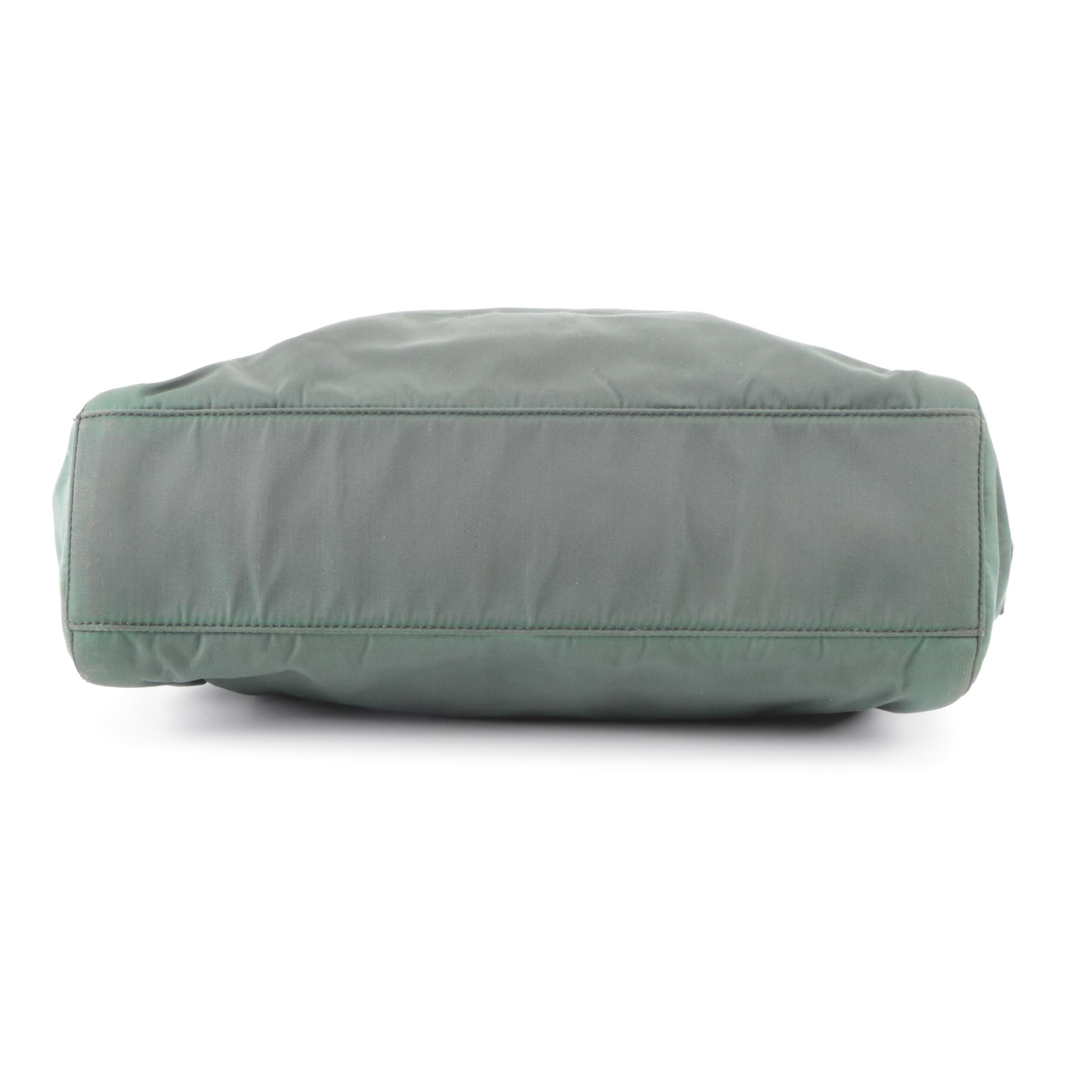 Prada Small Tote Bag in Tessuto Nylon with Composite Handles