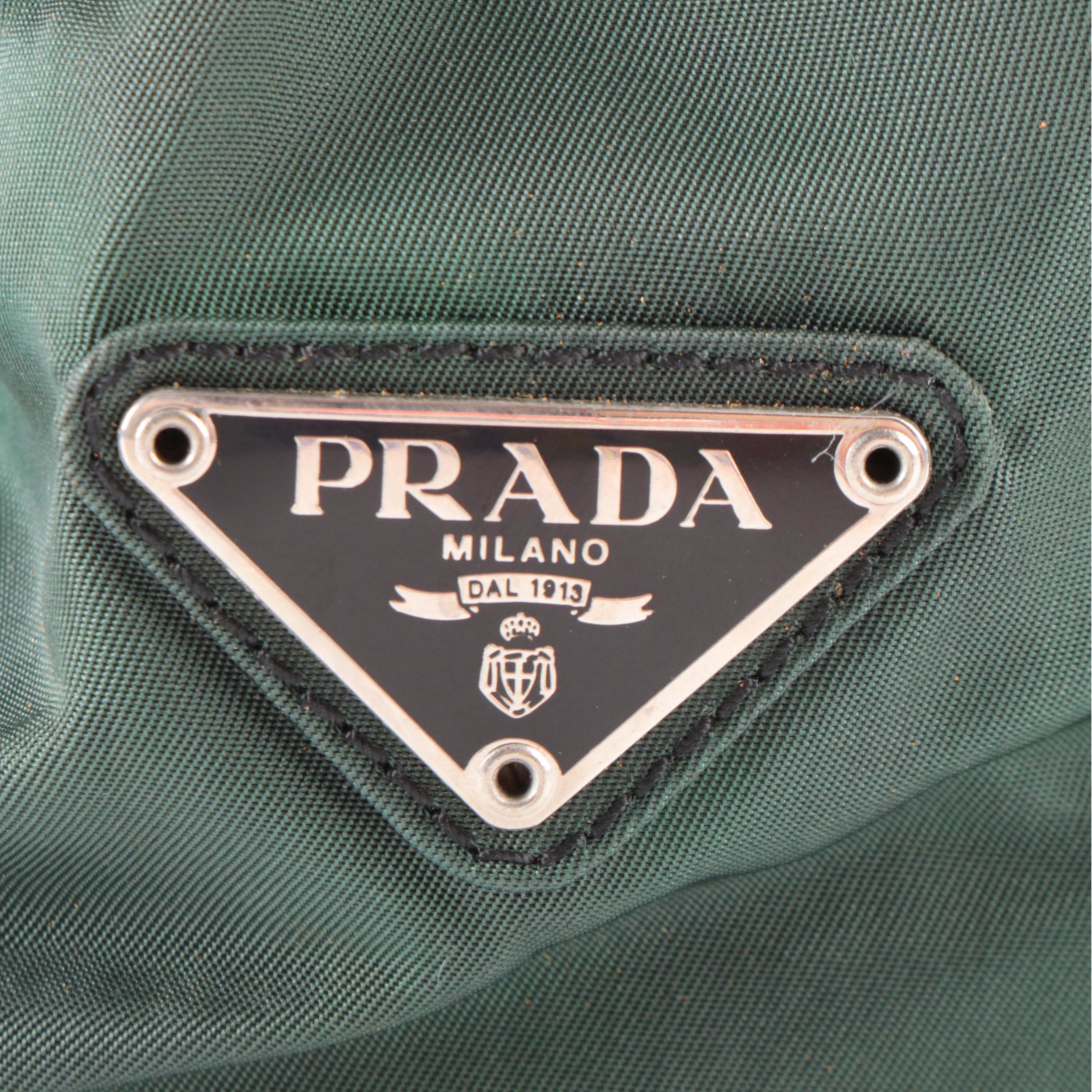 Prada Small Tote Bag in Tessuto Nylon with Composite Handles