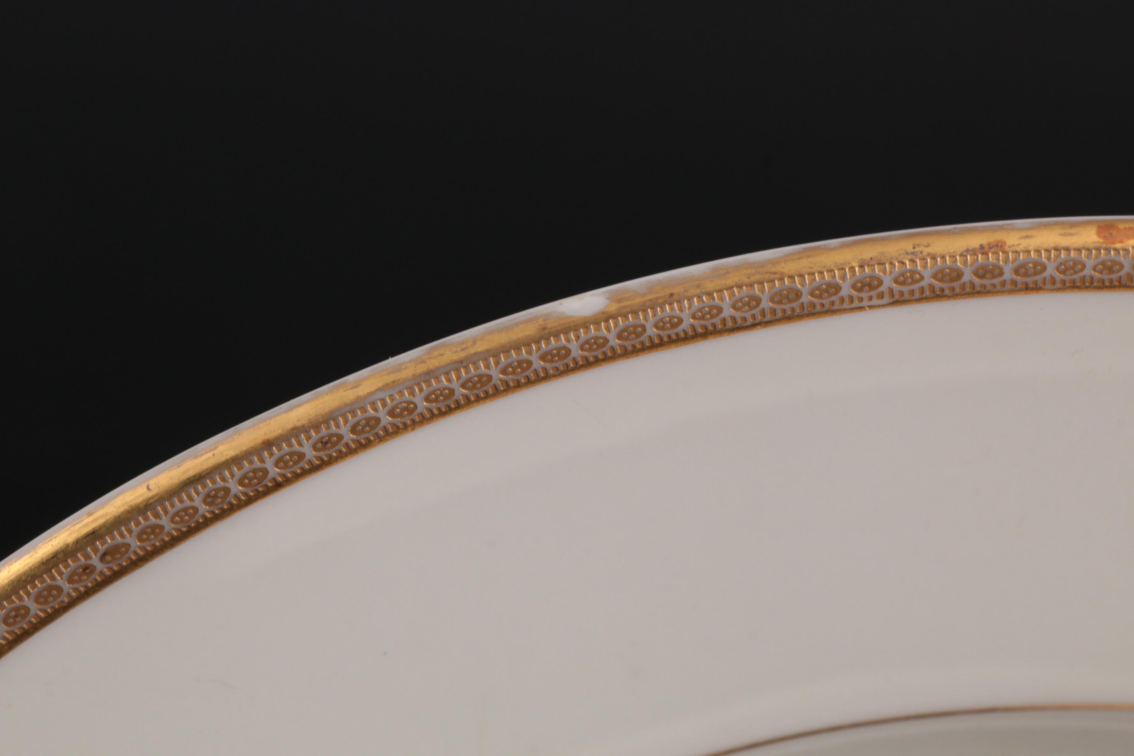 Lenox for Tiffany & Co. "Lowell" Porcelain Vegetable Bowls and Serving Platter