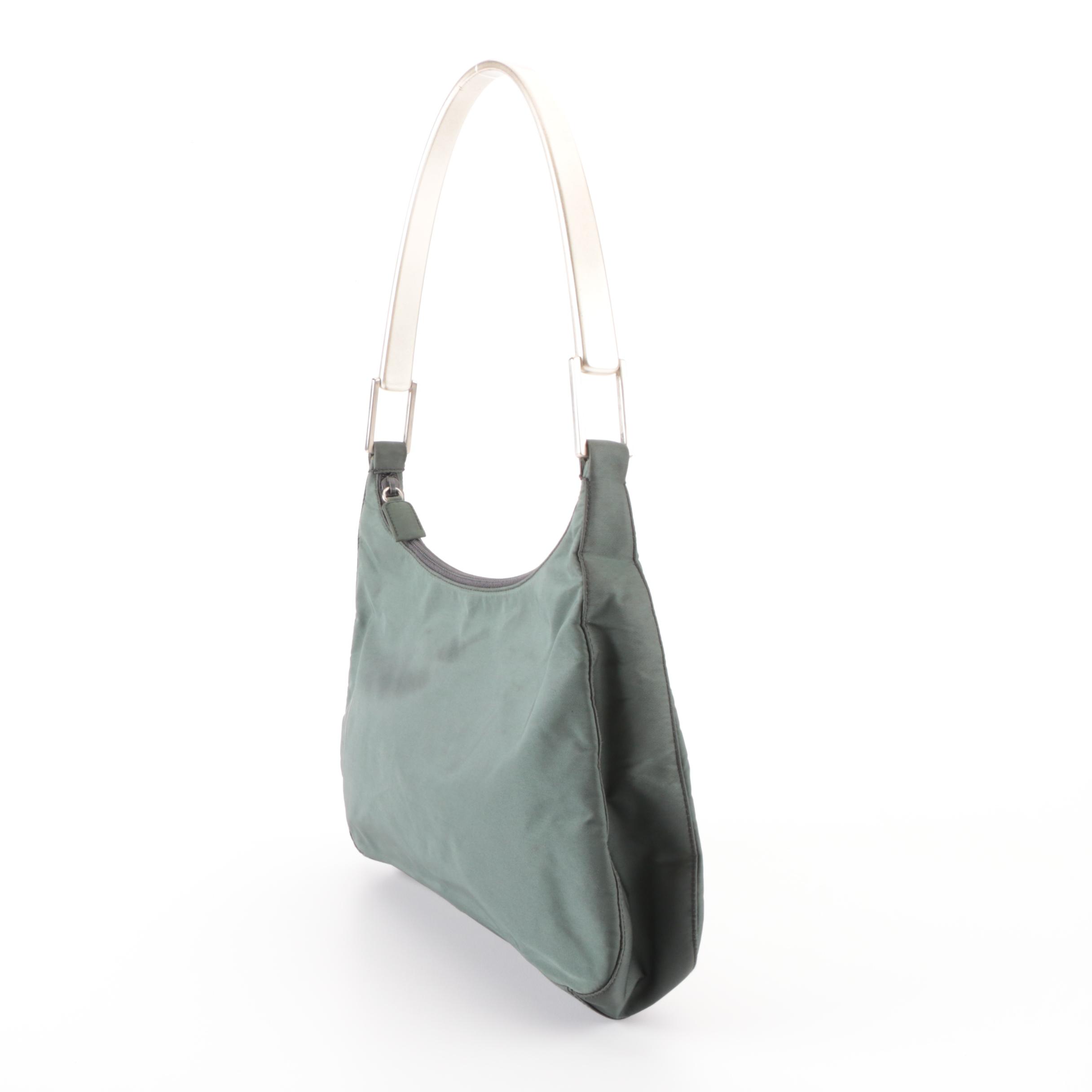 Prada Shoulder Bag in Tessuto Nylon with Composite Handle