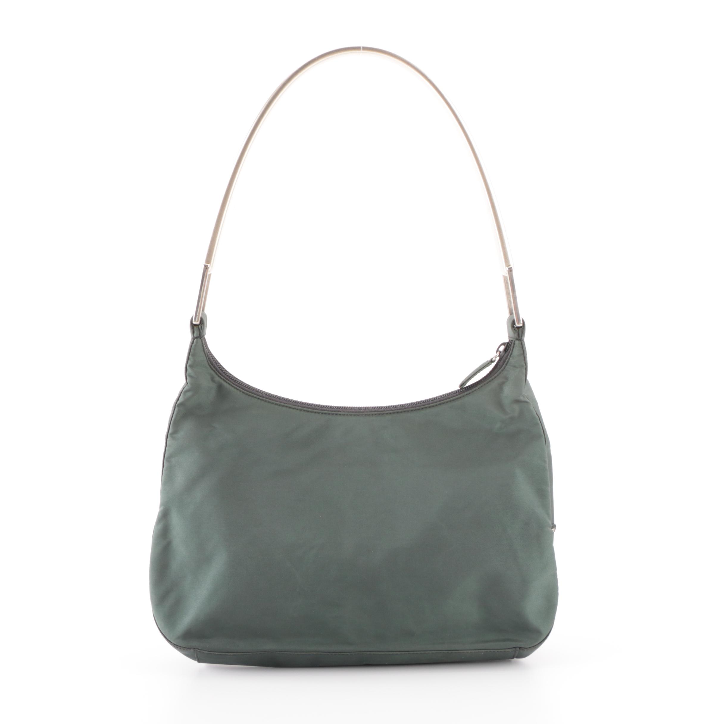 Prada Shoulder Bag in Tessuto Nylon with Composite Handle