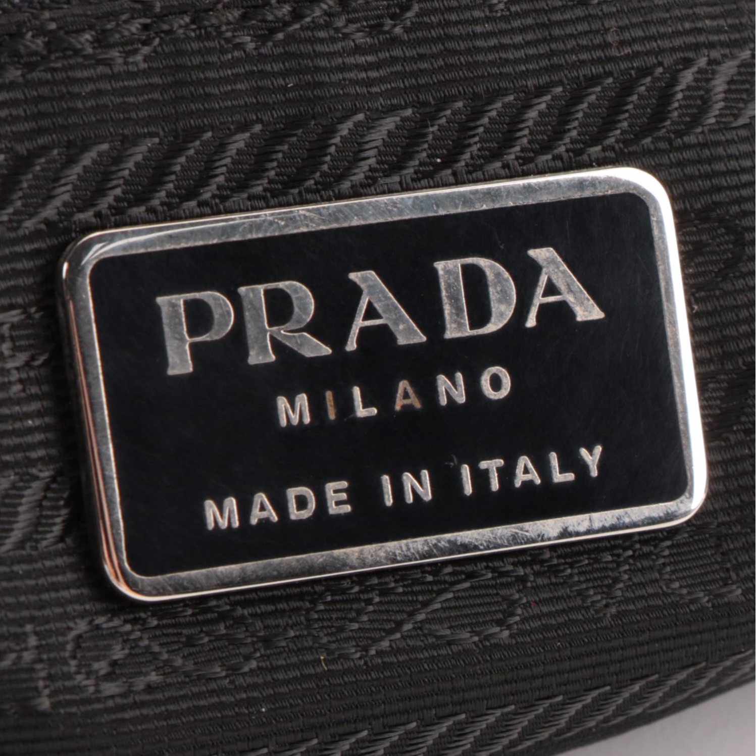 Prada Shoulder Bag in Tessuto Nylon with Composite Handle