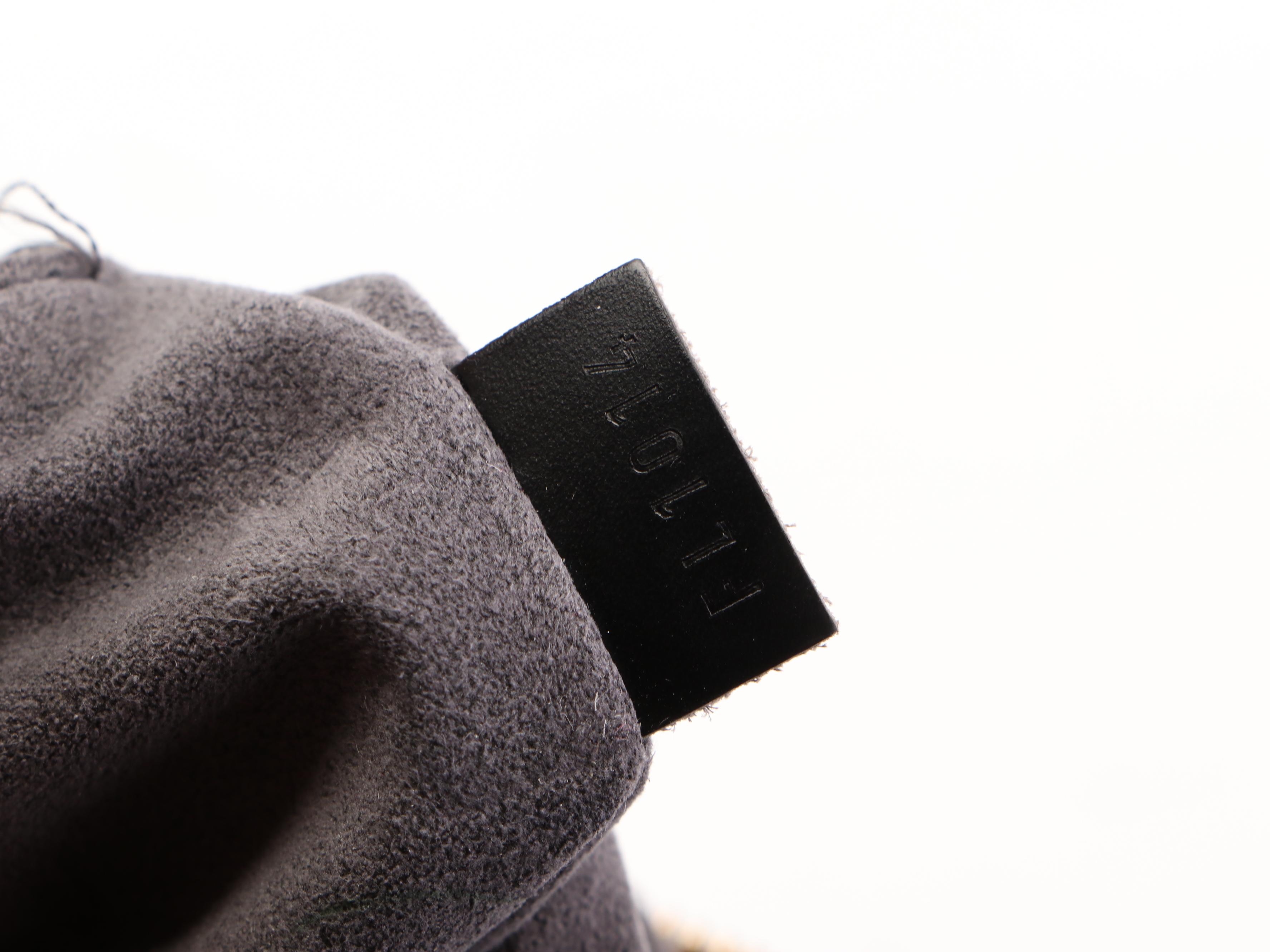 Louis Vuitton Alma PM Satchel in Black Epi and Smooth Leather