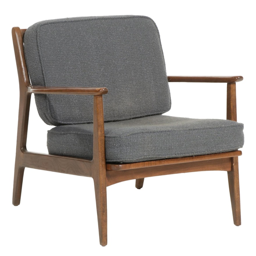 Baumritter Mid Century Modern Walnut Armchair