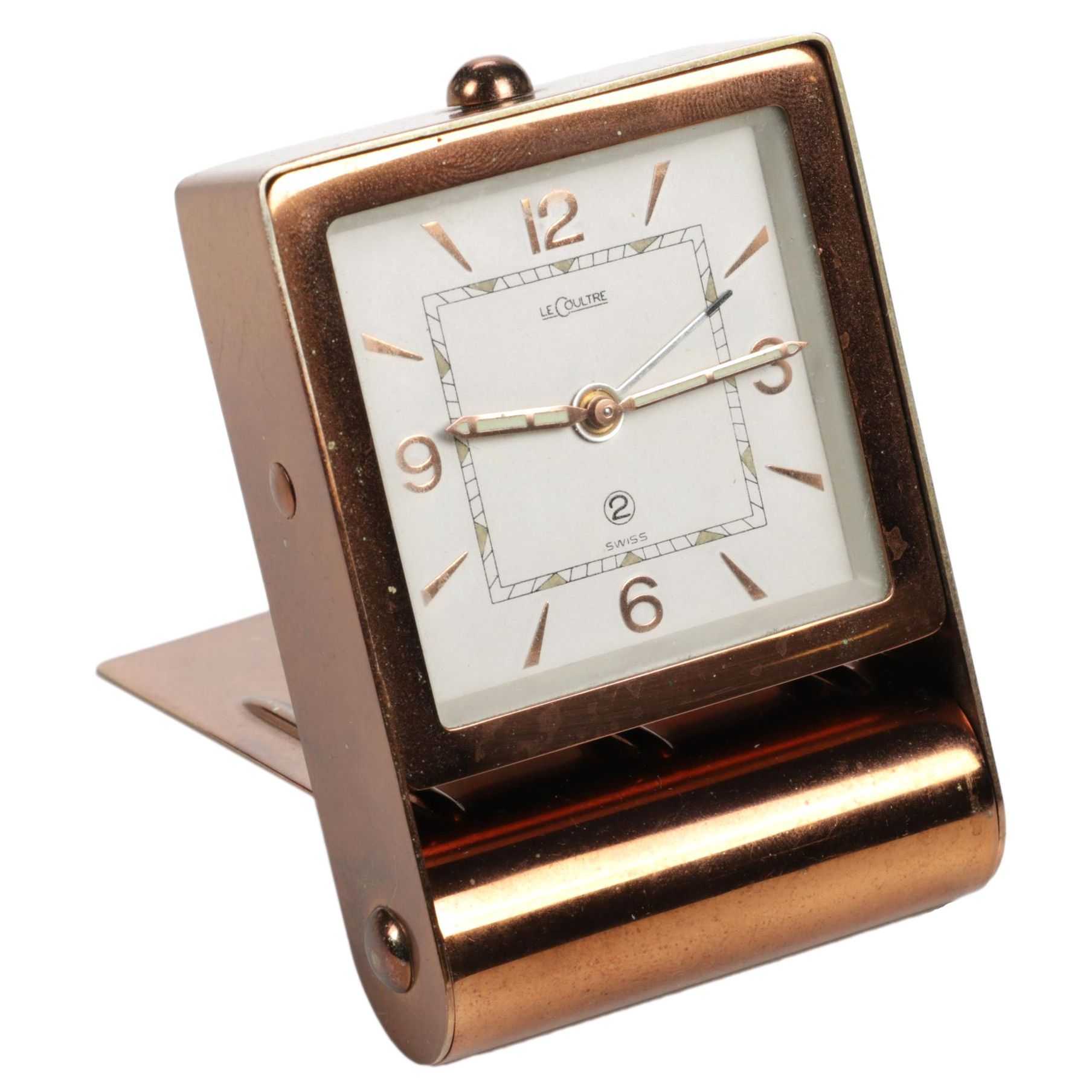 Jaeger LeCoultre Art Deco Travel Alarm Clock