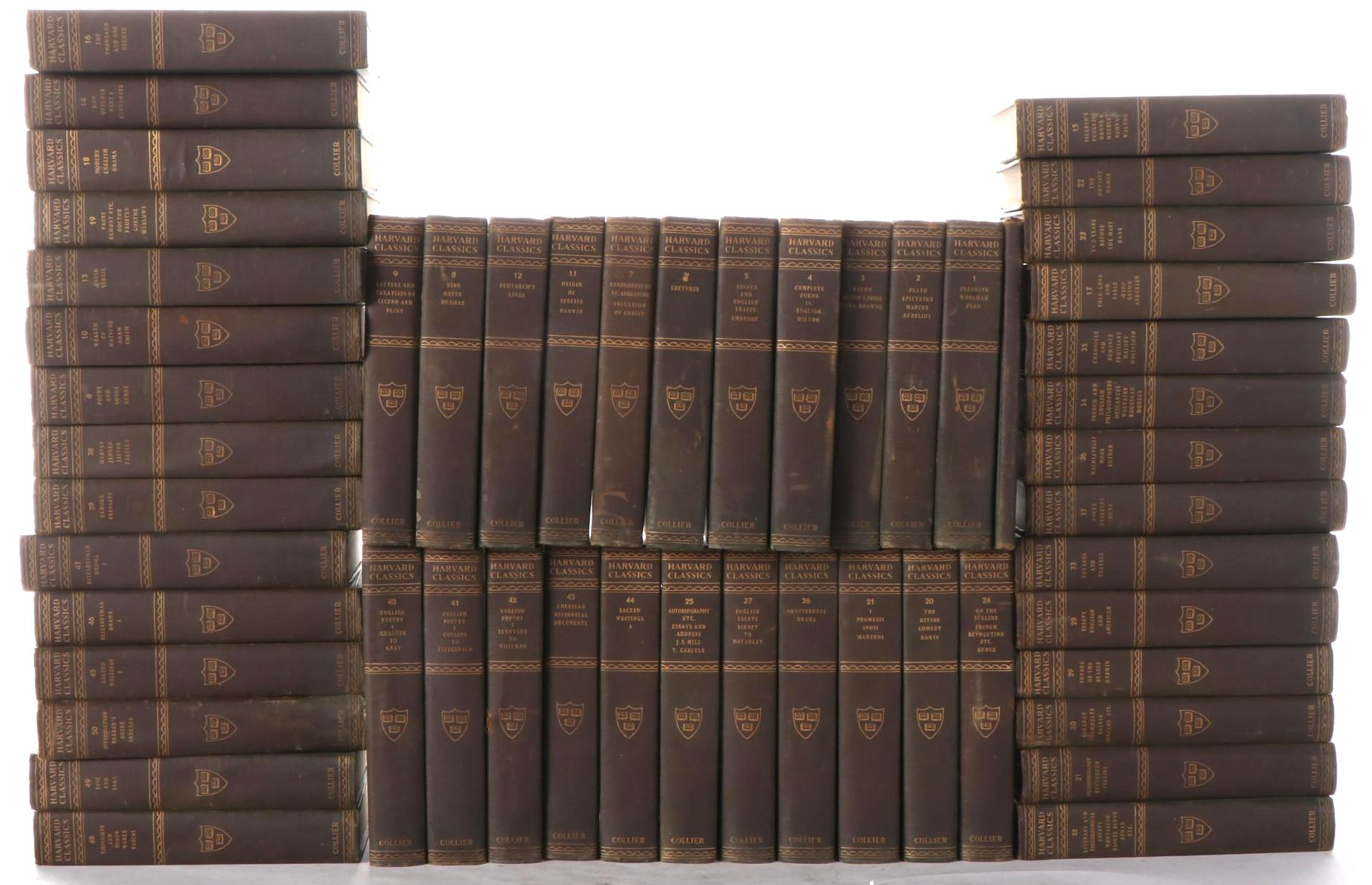 Complete "The Harvard Classics" Edited by Charles Eliot, Early 20th Century
