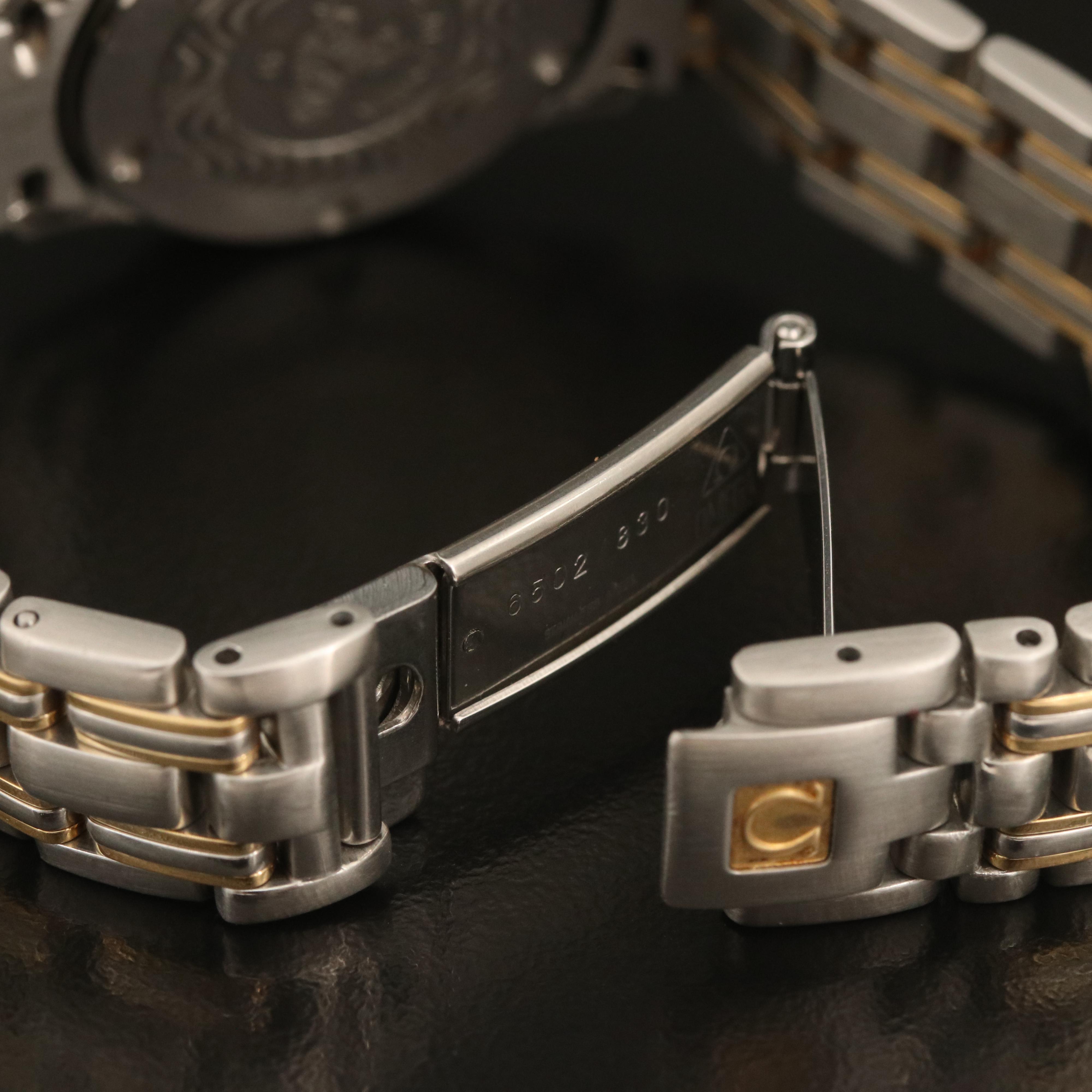 Omega Seamaster 18K and Stainless Steel Quartz Watch