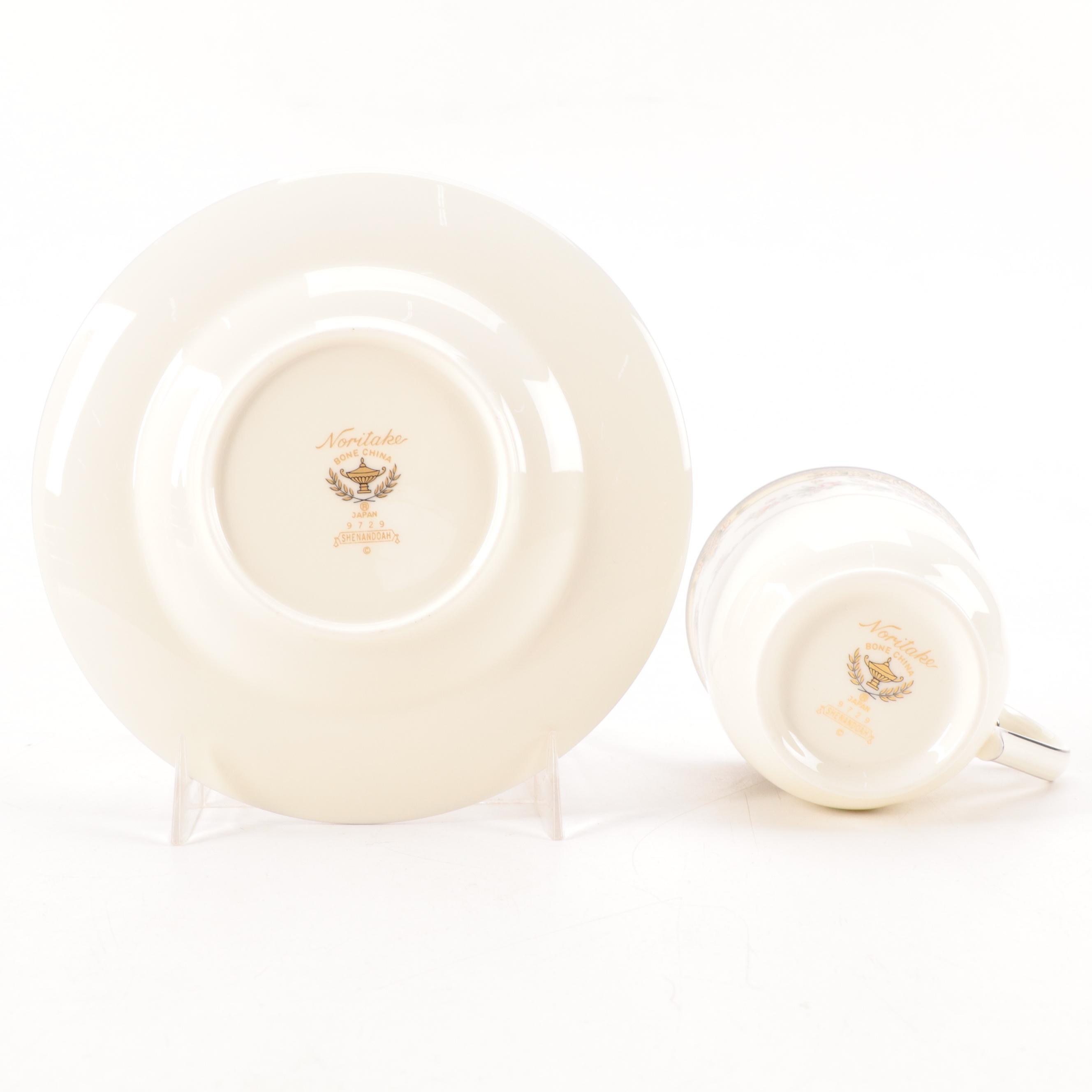 Noritake "Shenandoah" Bone China Dinnerware, 1981-2008