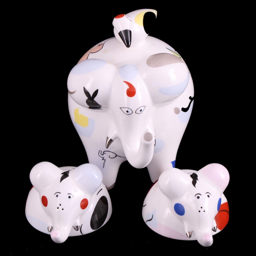 Villeroy & Boch "Animal Park" Elephant Figure with Shakers