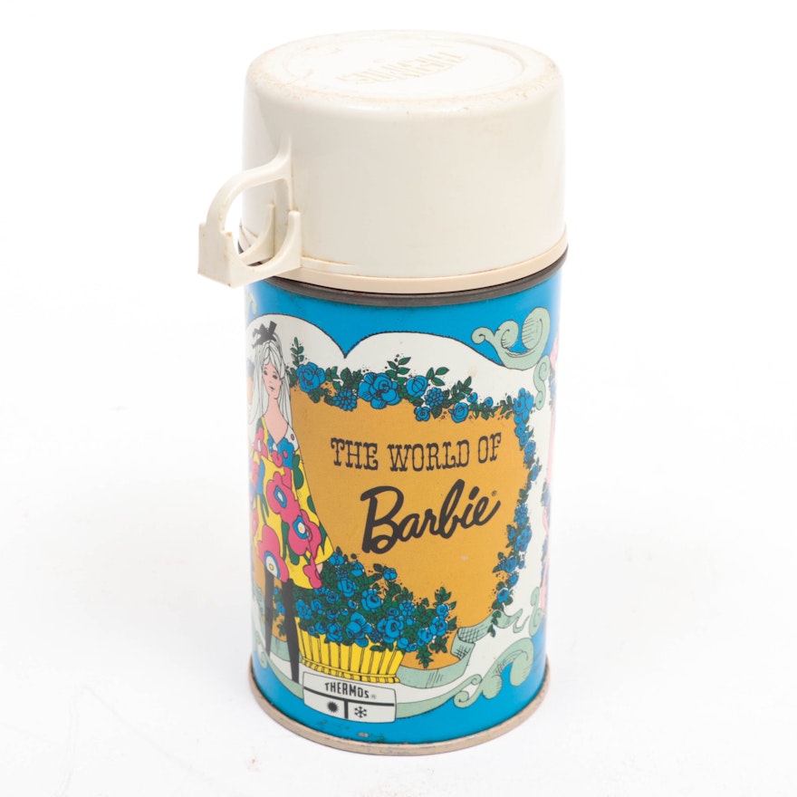 Mattel Inc. for Thermos "World of Barbie" Thermos, 1971