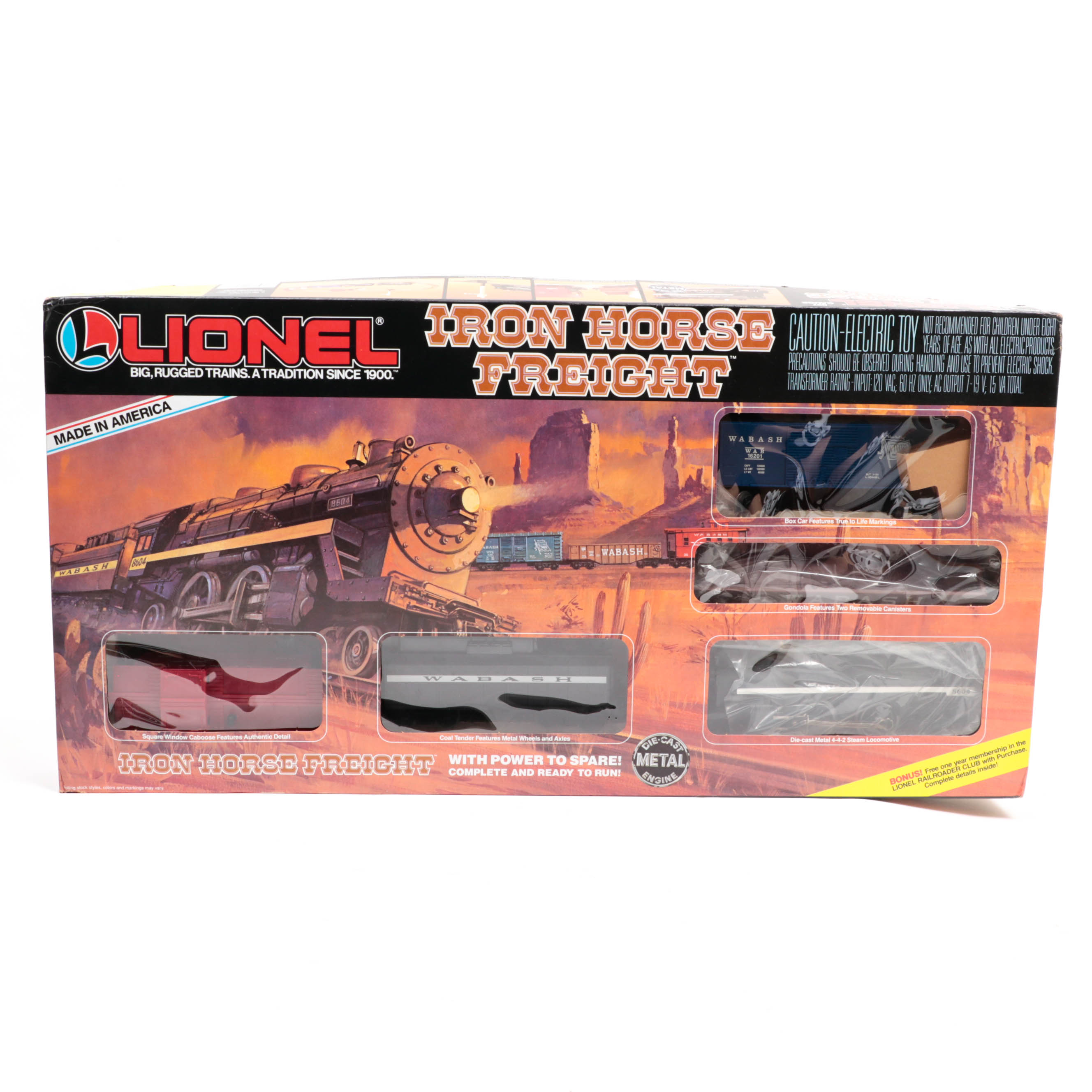 Lionel Iron Horse Freight Train Set