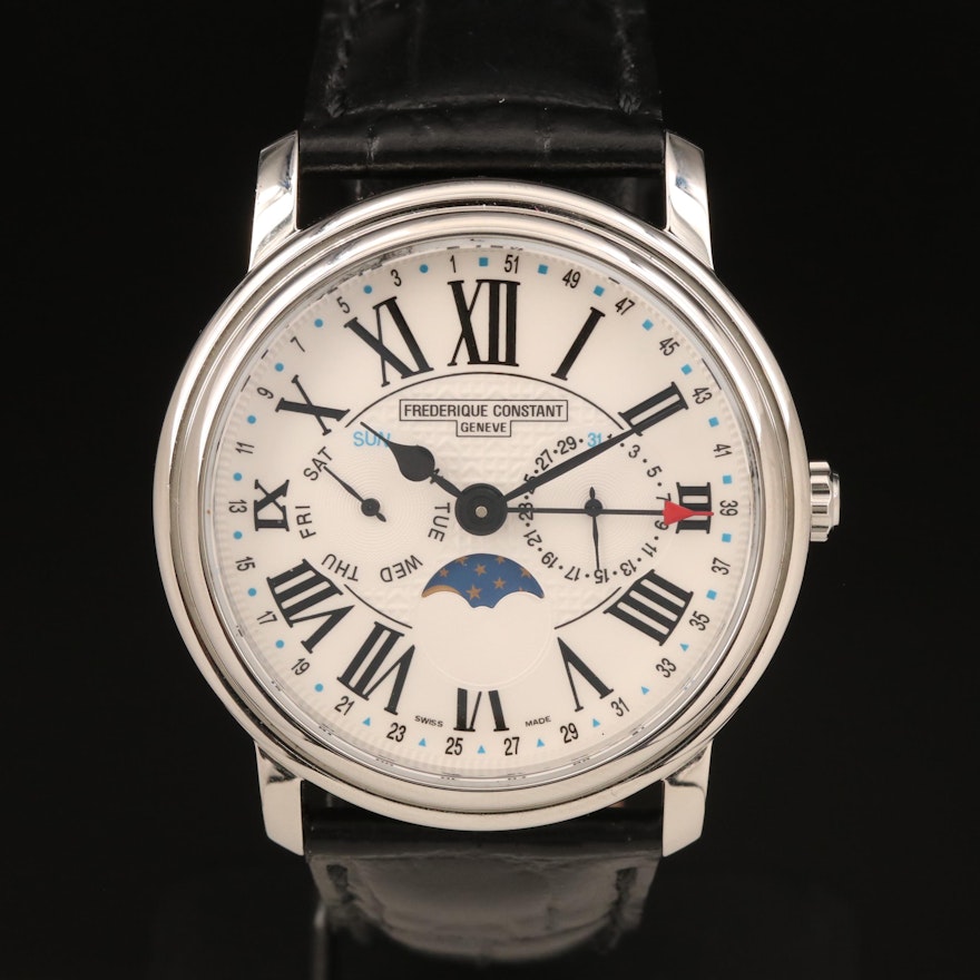 Frederique Constant Business Timer Wristwatch