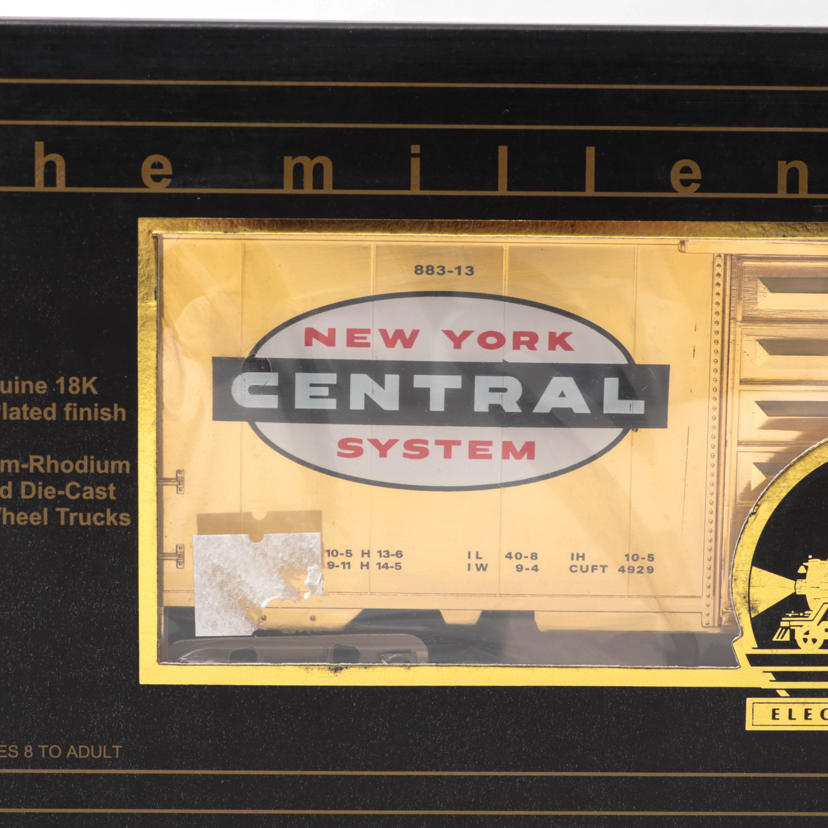 M.T.H. RailKing New York Central Millennium Year Special Boxcar