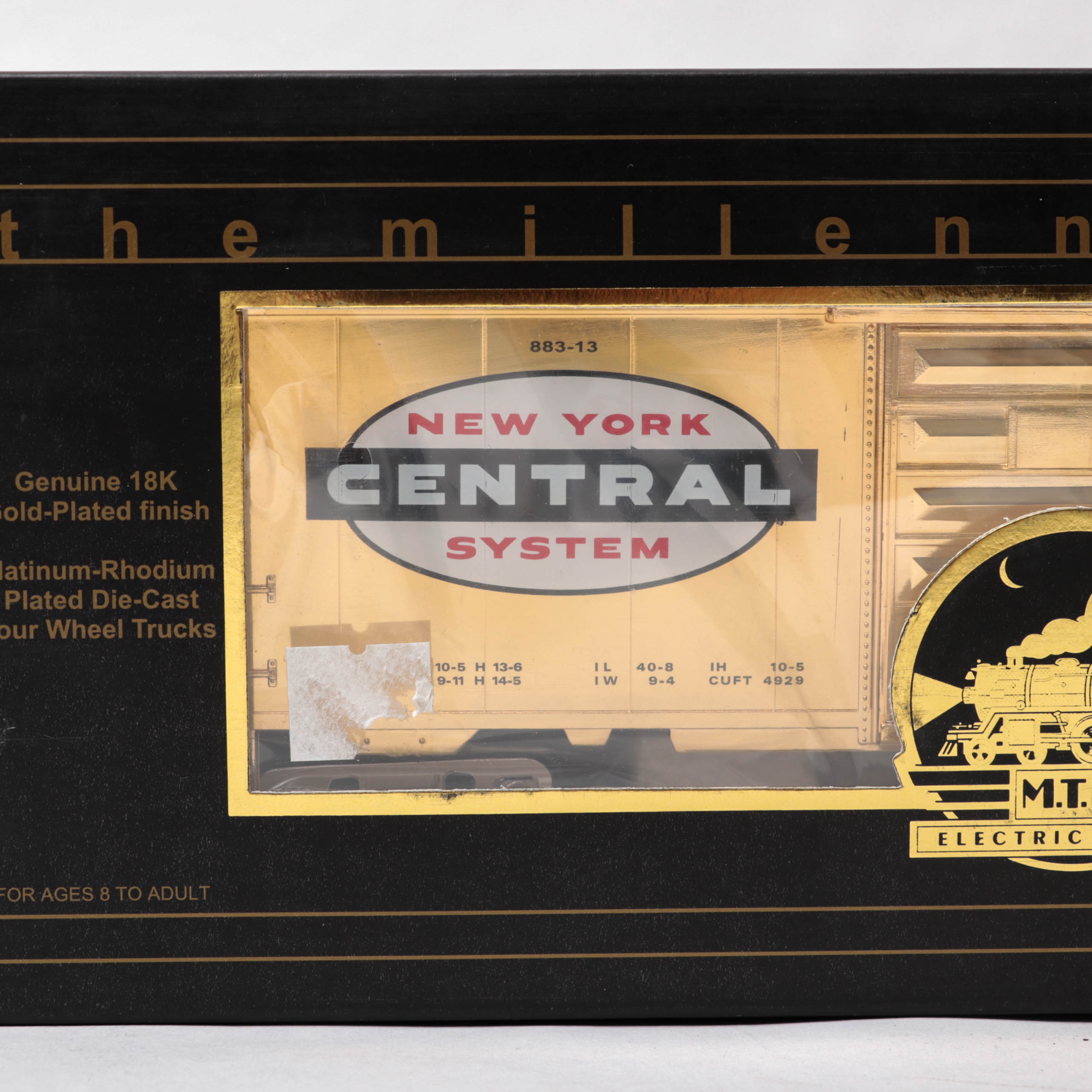 M.T.H. RailKing New York Central Millennium Year Special Boxcar