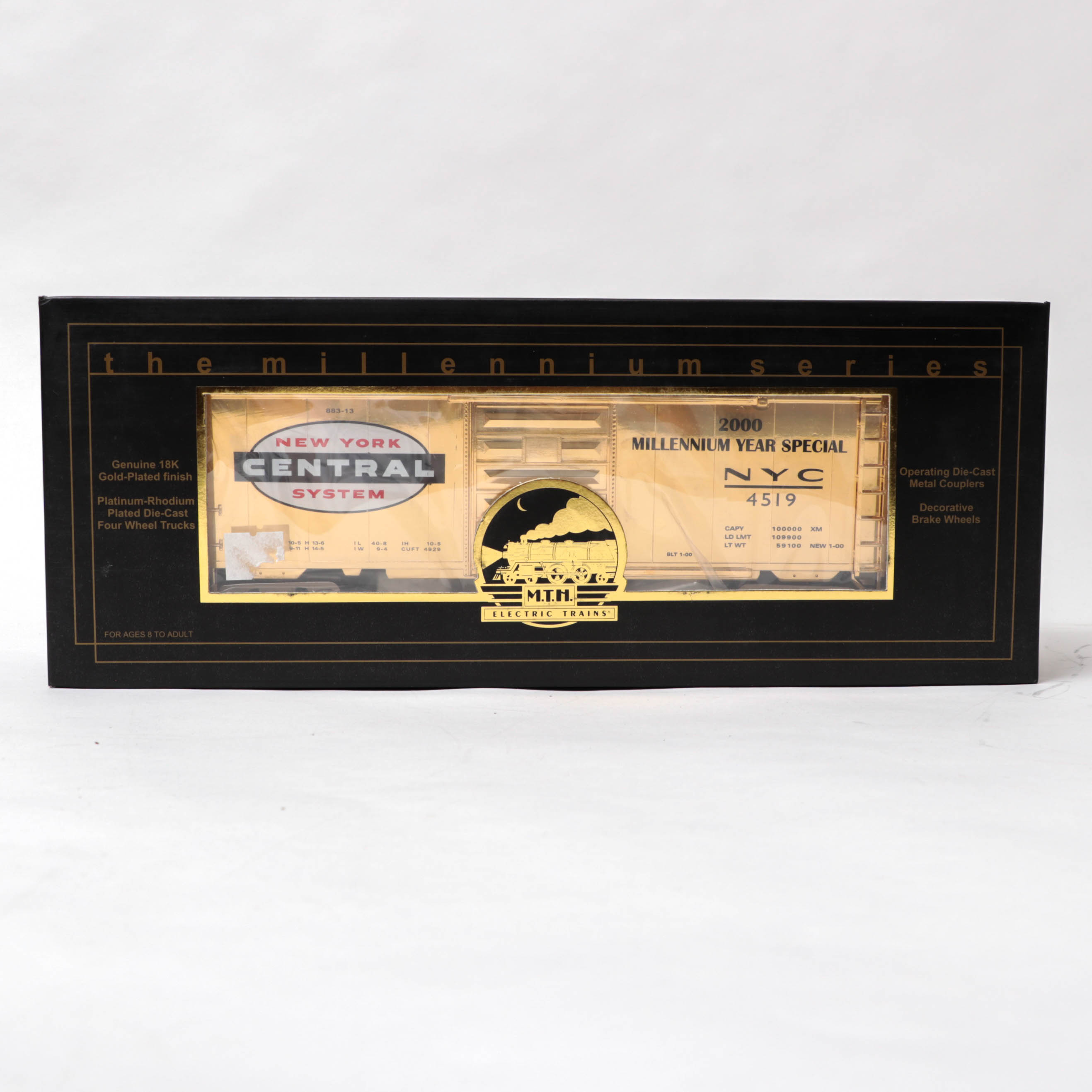M.T.H. RailKing New York Central Millennium Year Special Boxcar