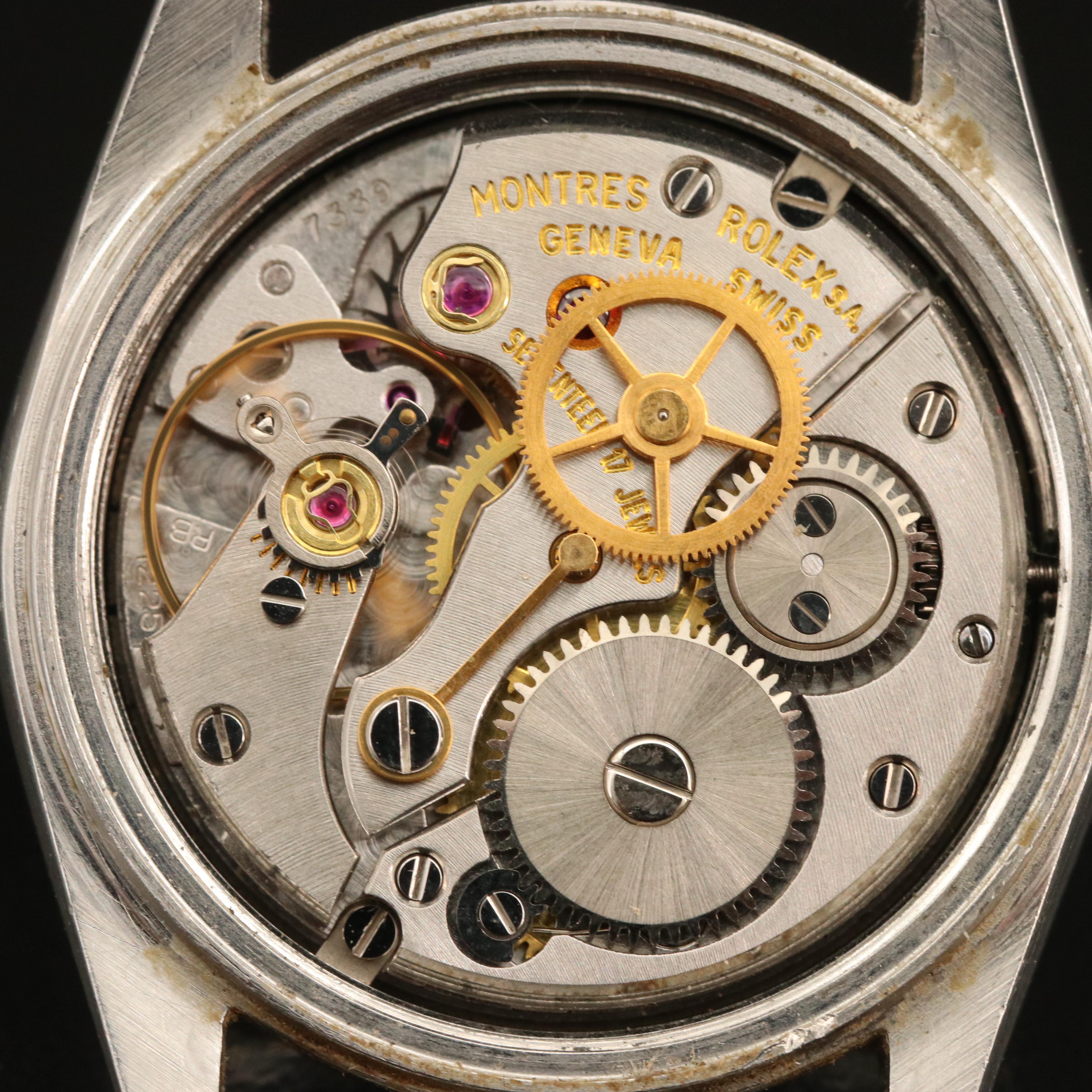 1969 Rolex Oysterdate Stainless Steel Watch