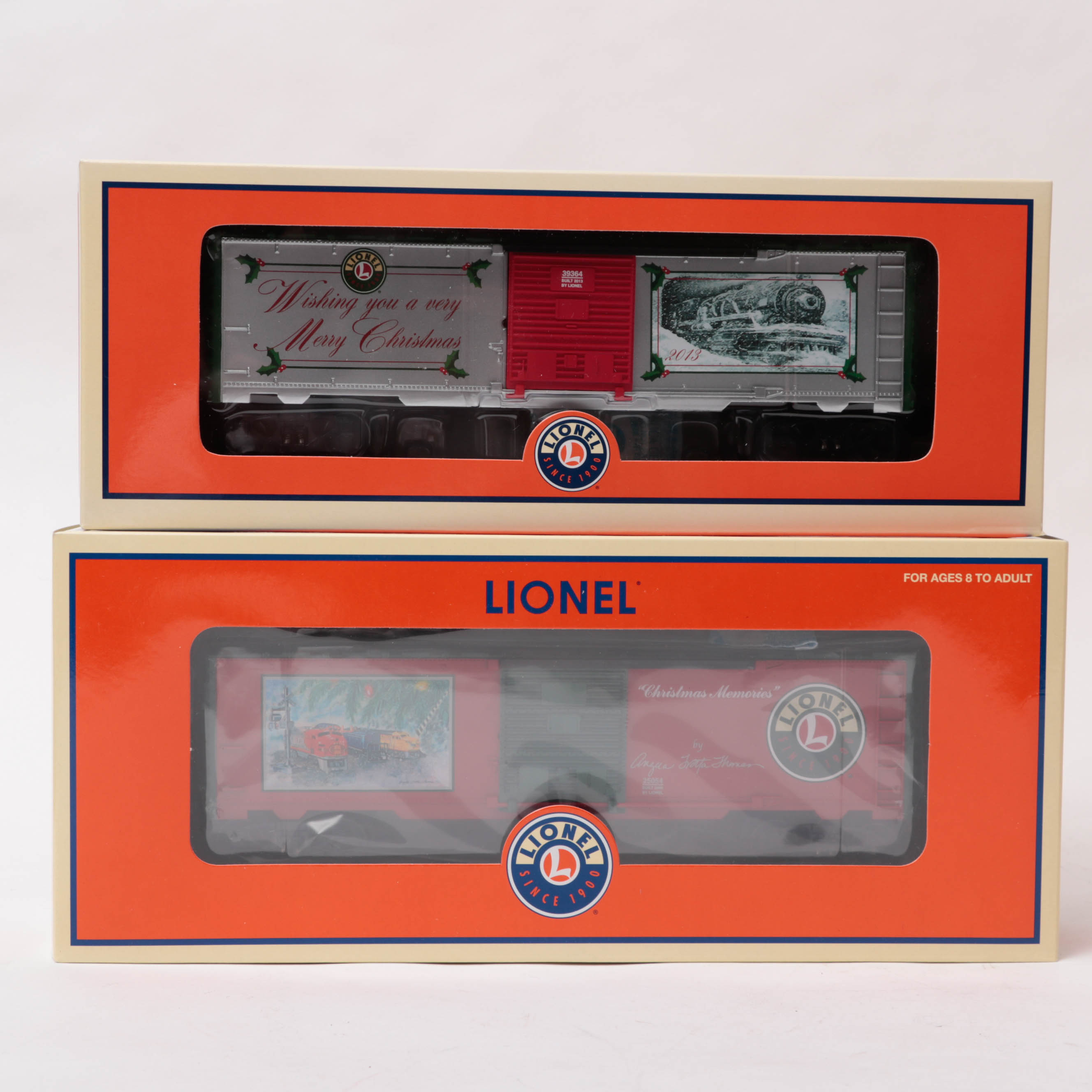 Lionel O Gauge Christmas Freight Cars