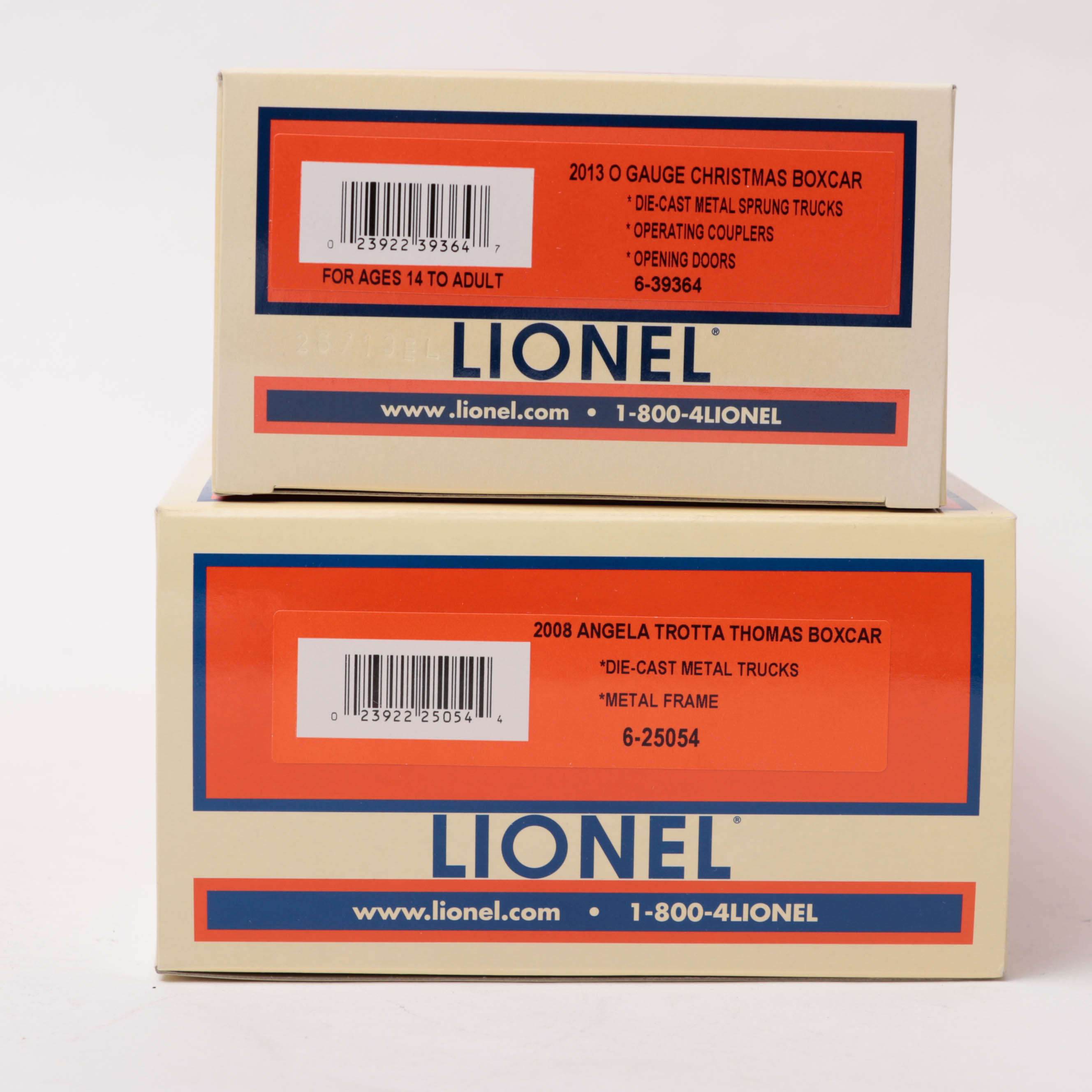 Lionel O Gauge Christmas Freight Cars