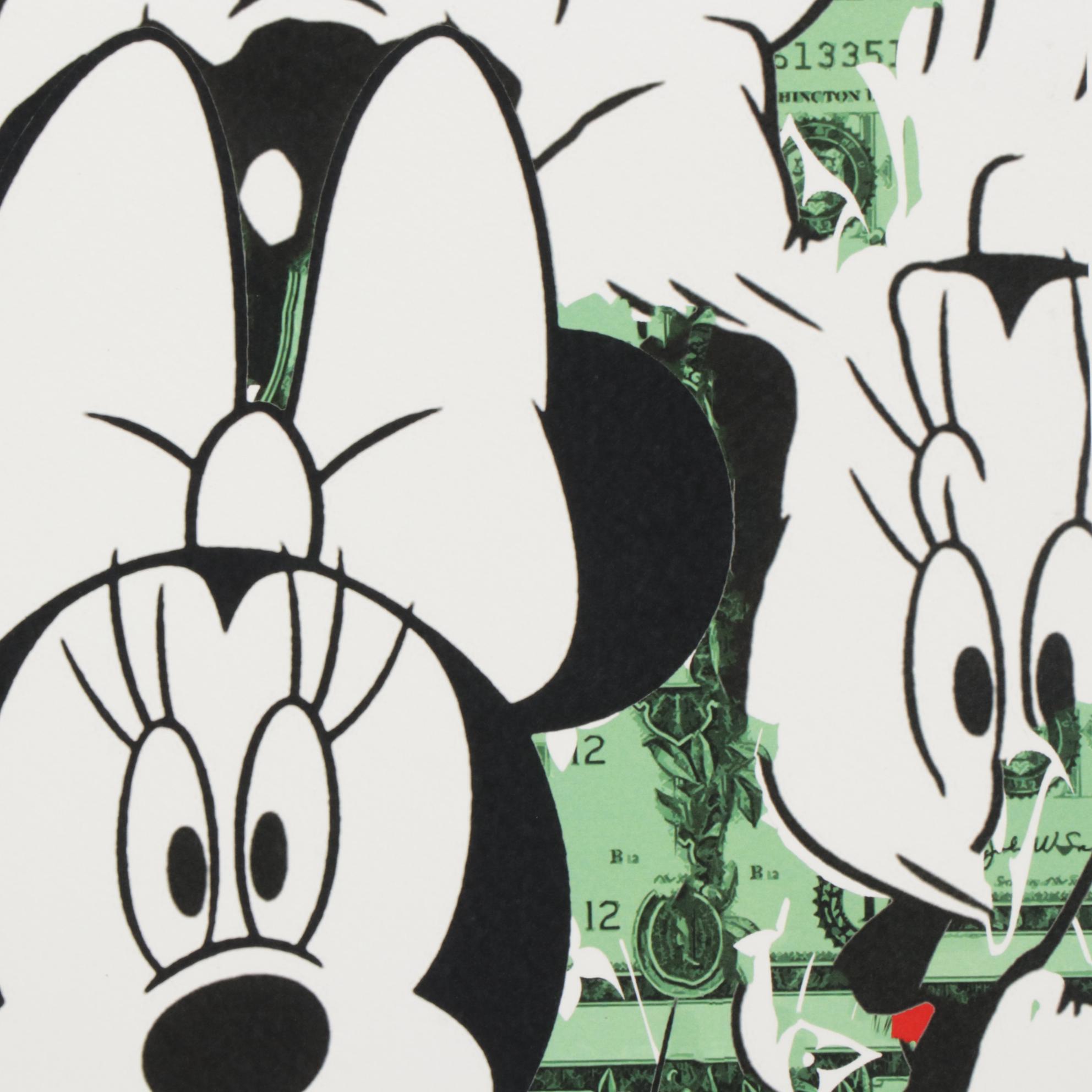 Death NYC Minnie Mouse Pop Art Graphic Print "MIN 1," 2020