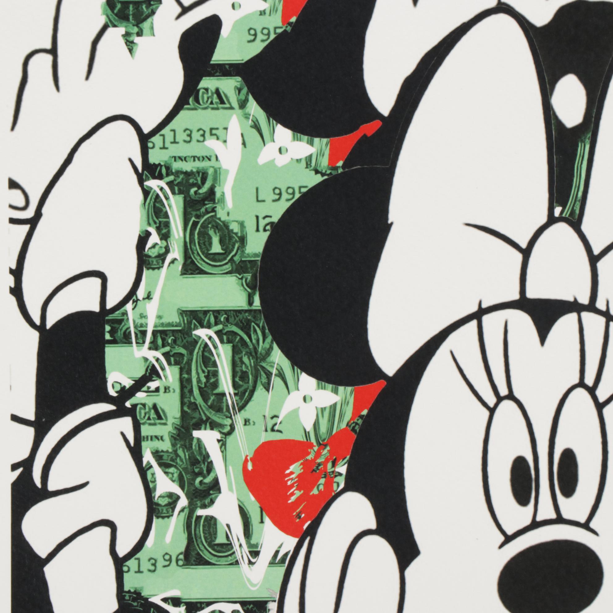 Death NYC Minnie Mouse Pop Art Graphic Print "MIN 1," 2020
