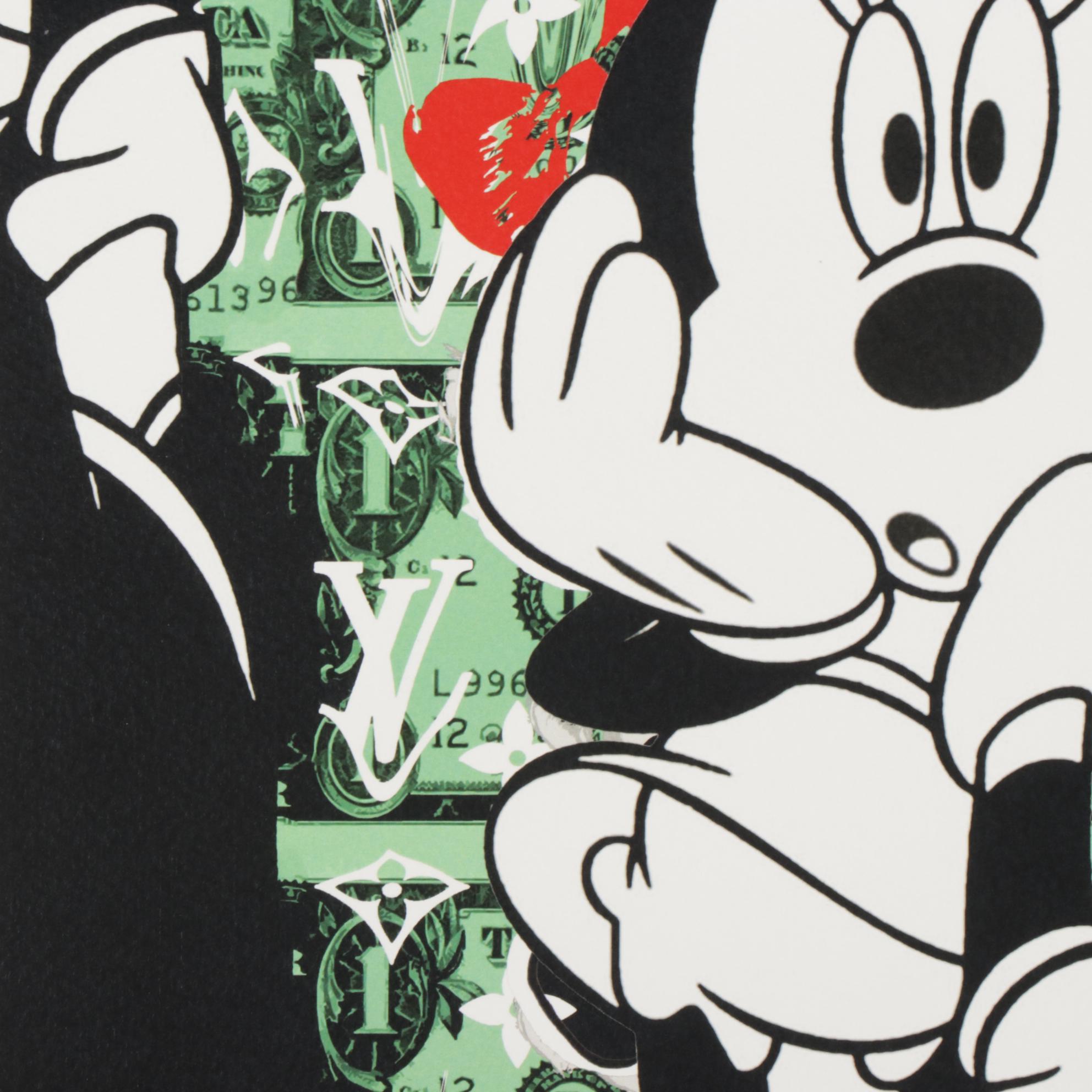 Death NYC Minnie Mouse Pop Art Graphic Print "MIN 1," 2020