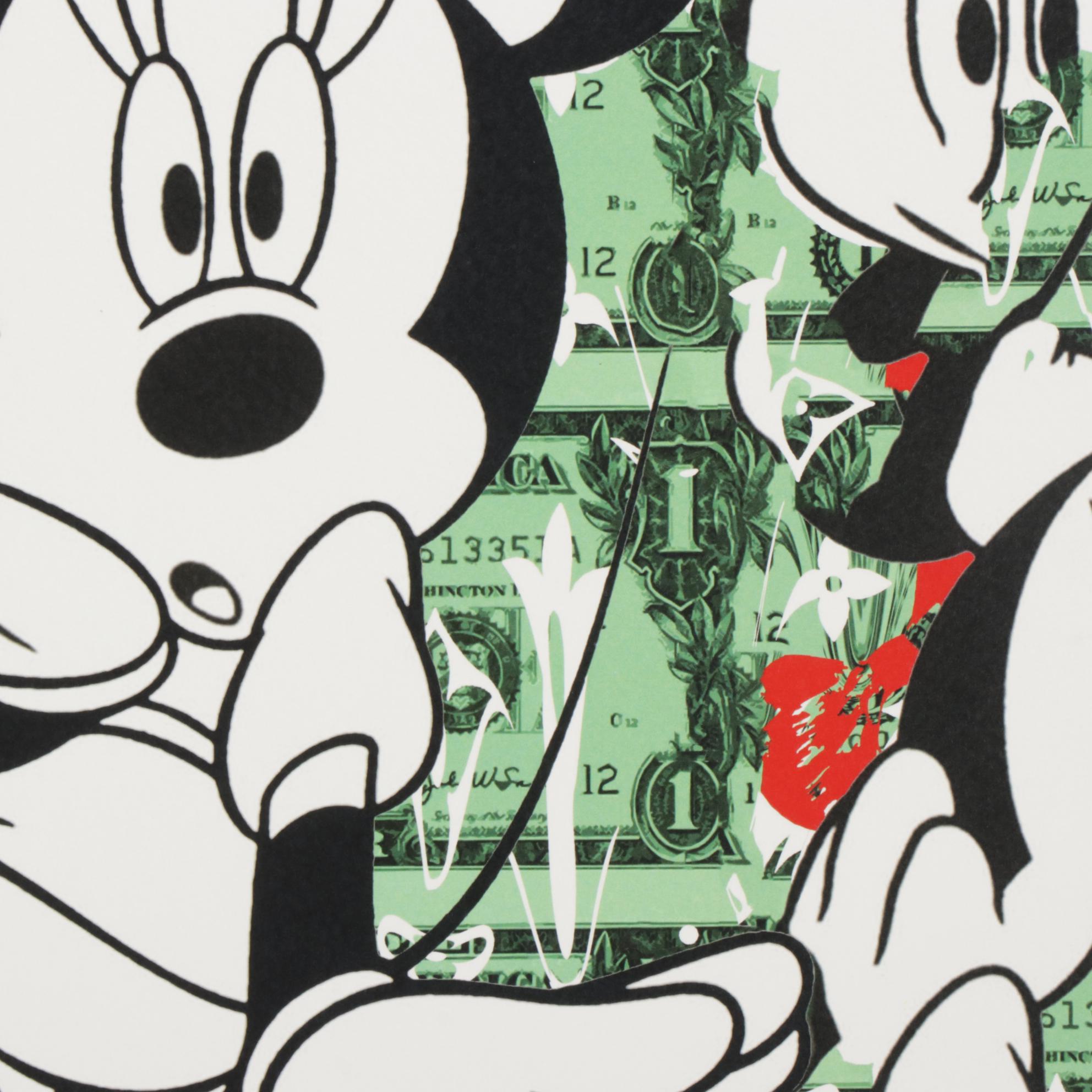 Death NYC Minnie Mouse Pop Art Graphic Print "MIN 1," 2020