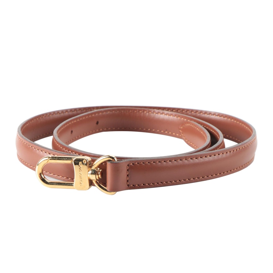 Louis Vuitton Brown Leather Replacement Strap