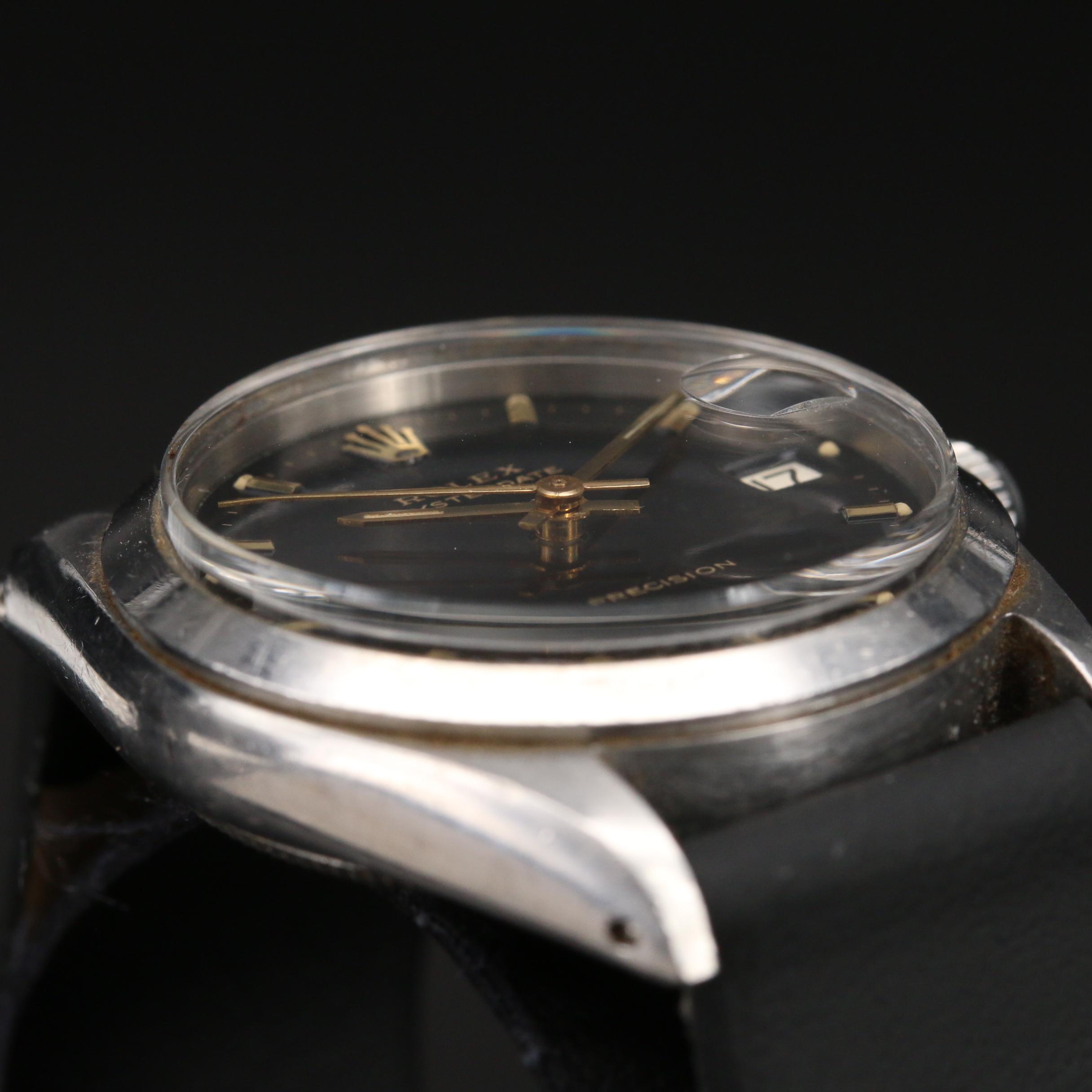 1969 Rolex Oysterdate Stainless Steel Watch