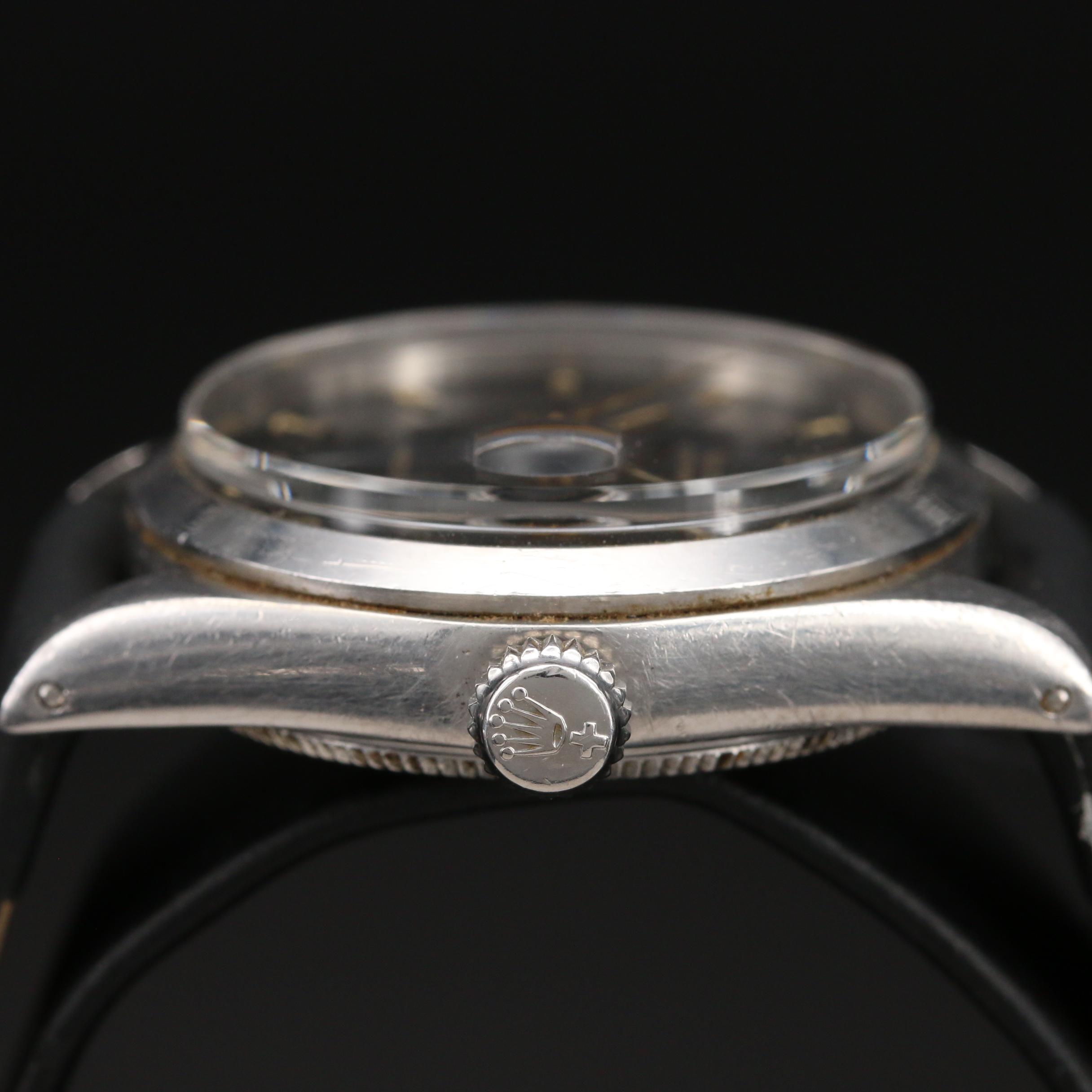 1969 Rolex Oysterdate Stainless Steel Watch