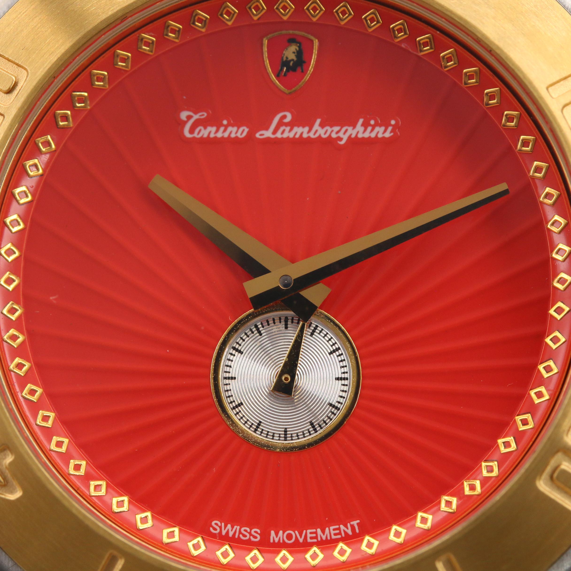 Tonino Lamborghini Two Tone Stainless Steel Watch