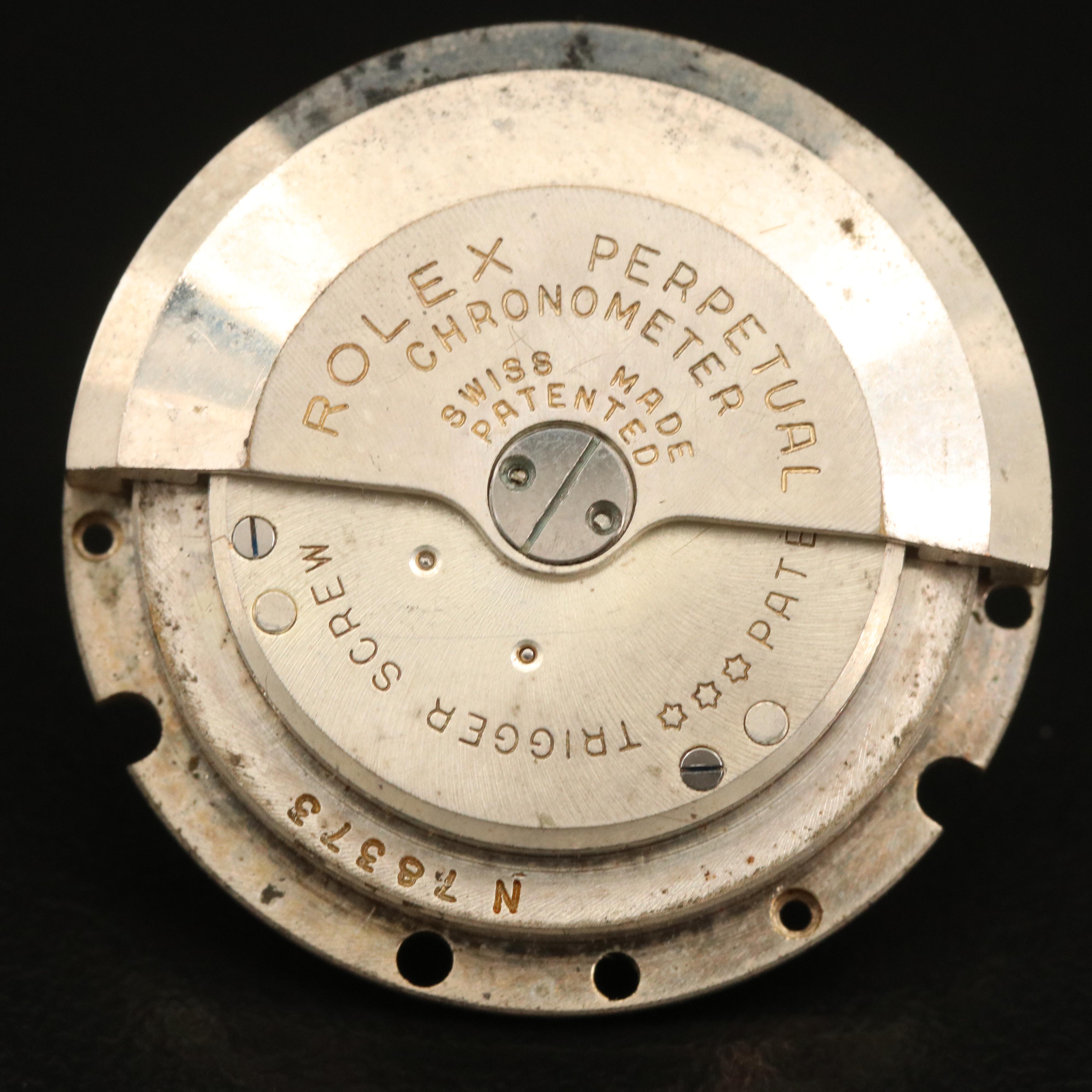 Rolex Vintage Oyster Perpetual Bubble Back 14K and Stainless Steel Watch