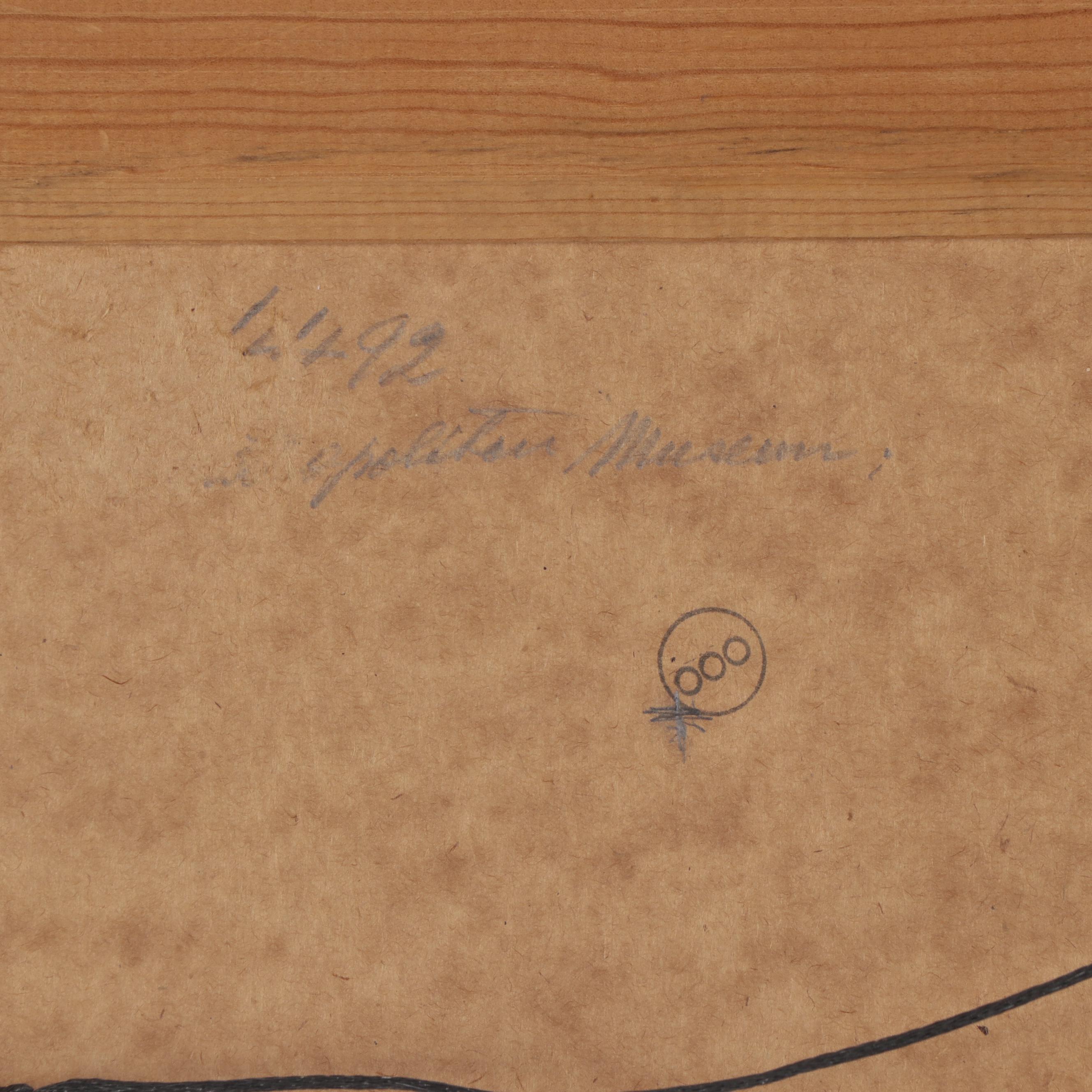 Sonia Delaunay Gouache Pochoir "Poésie de Mots, Poésie de Couleurs," 1961