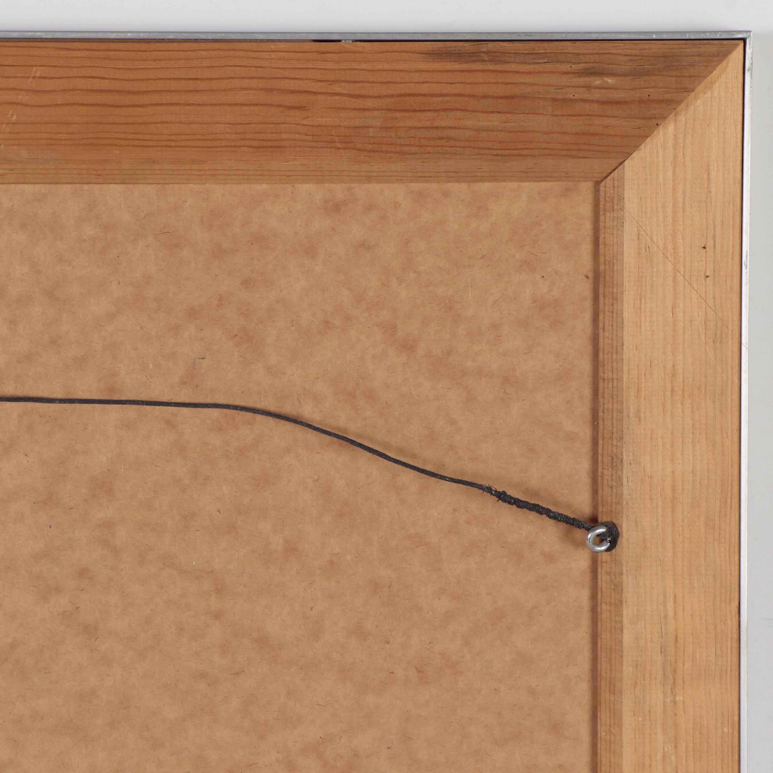 Sonia Delaunay Gouache Pochoir "Poésie de Mots, Poésie de Couleurs," 1961