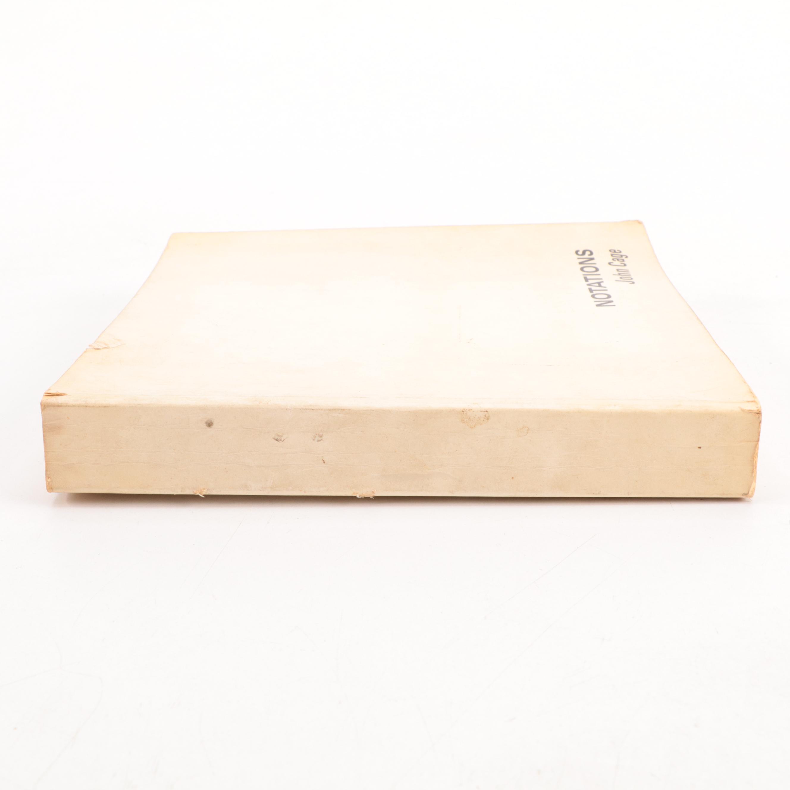 "Notations" Musical Manuscripts By John Cage, 1969