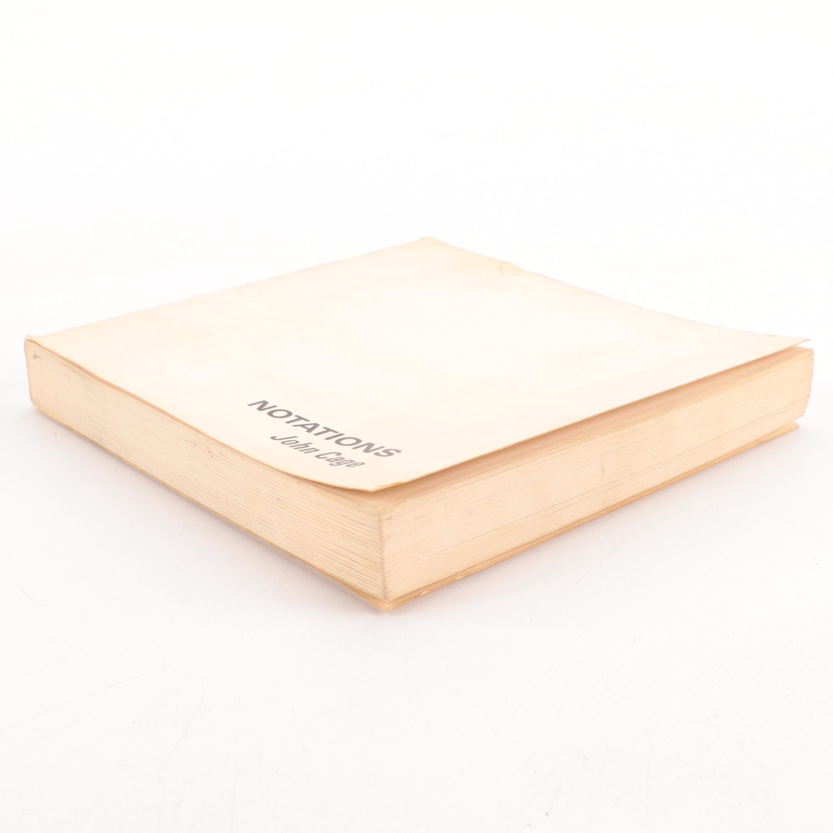 "Notations" Musical Manuscripts By John Cage, 1969