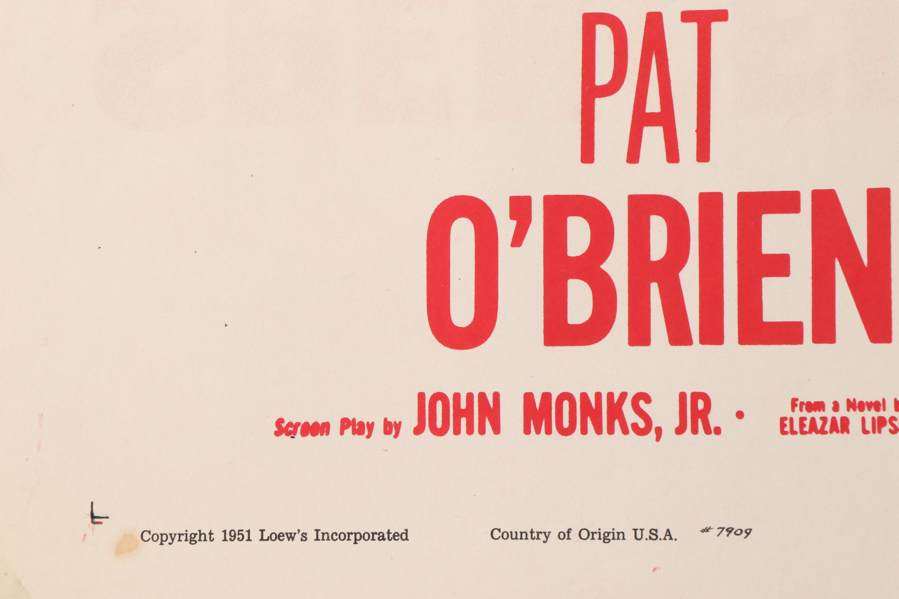 "The People Against O'Hara", "The Young Runaways" Movie Posters