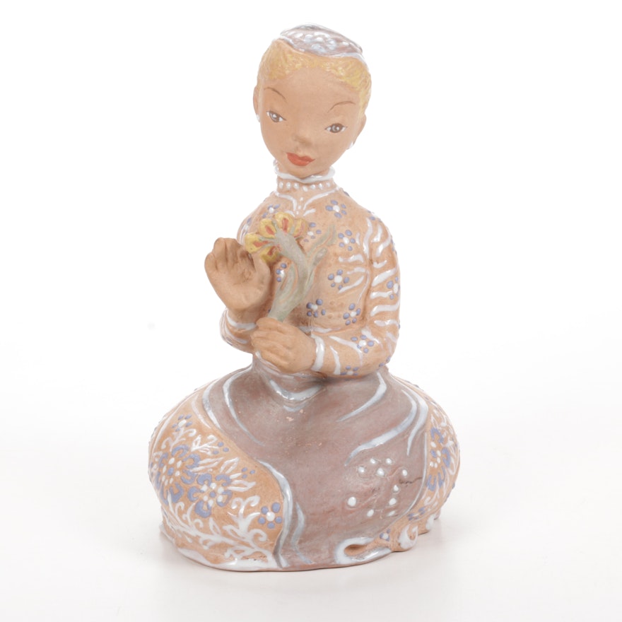 Kovács Margit Kiskönyve Hungarian Ceramic Figurine