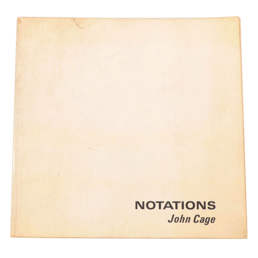 "Notations" Musical Manuscripts By John Cage, 1969